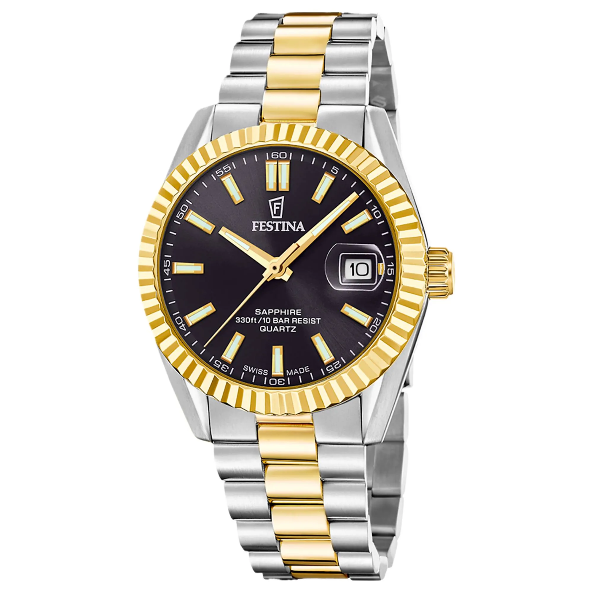 Festina Swiss Made F20085/C Men's Classic Analogue Quartz Watch sold by H.S. Johnson