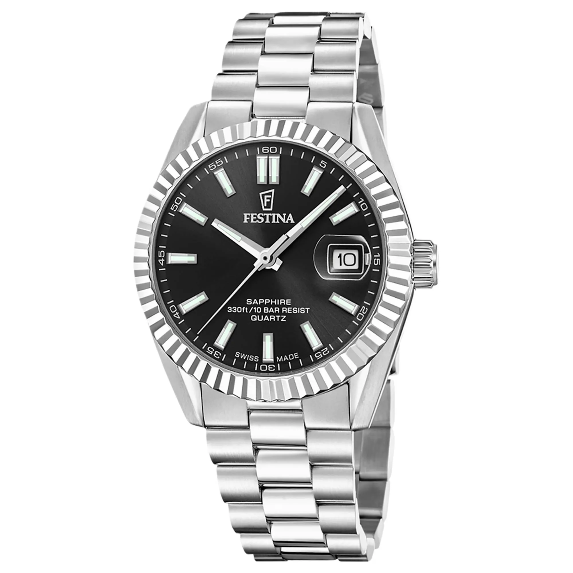 Festina Swiss Made F20084/D Men's Classic Analogue Quartz Watch sold by H.S. Johnson