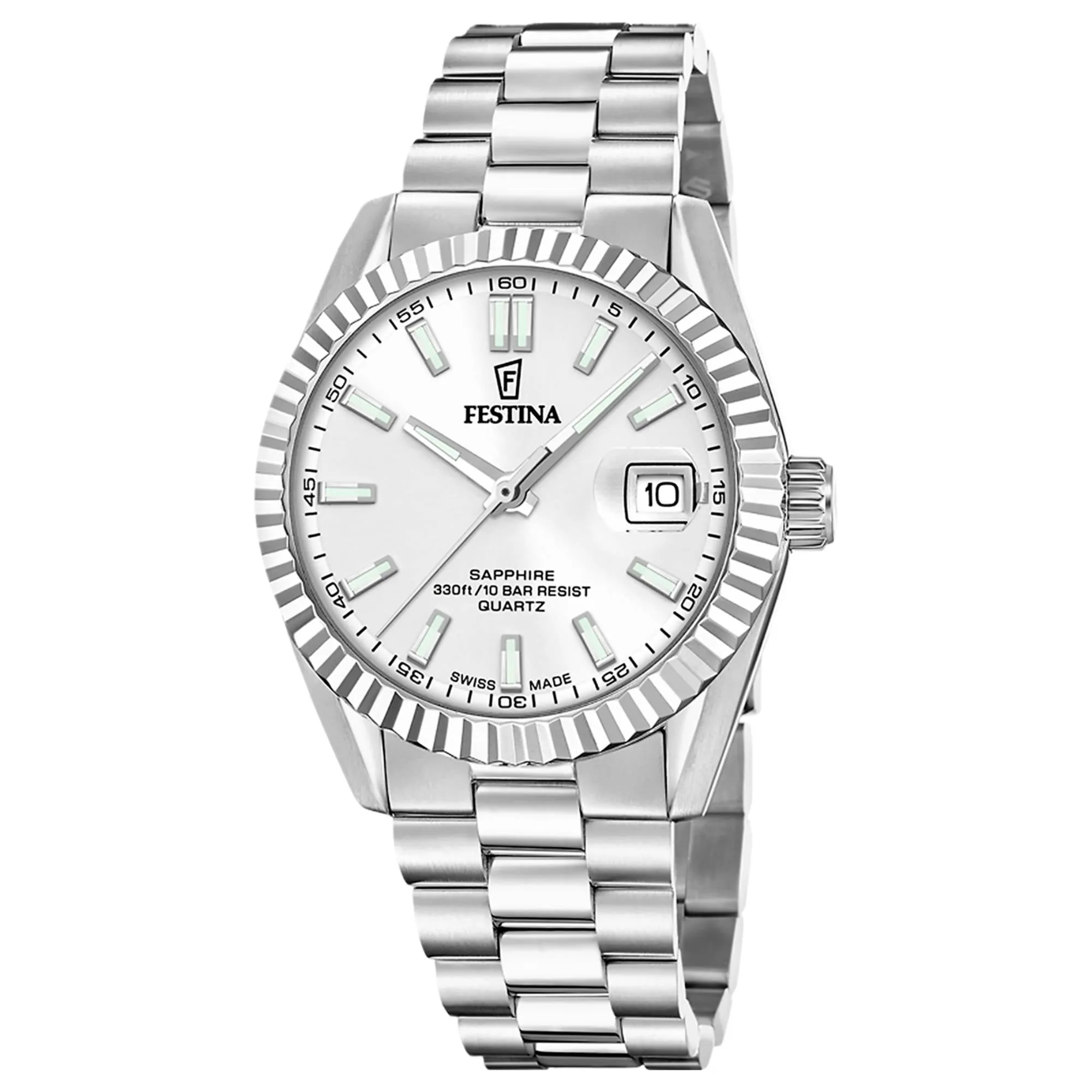 Festina Swiss Made F20084/A Men's Classic Analogue Quartz Watch sold by H.S. Johnson