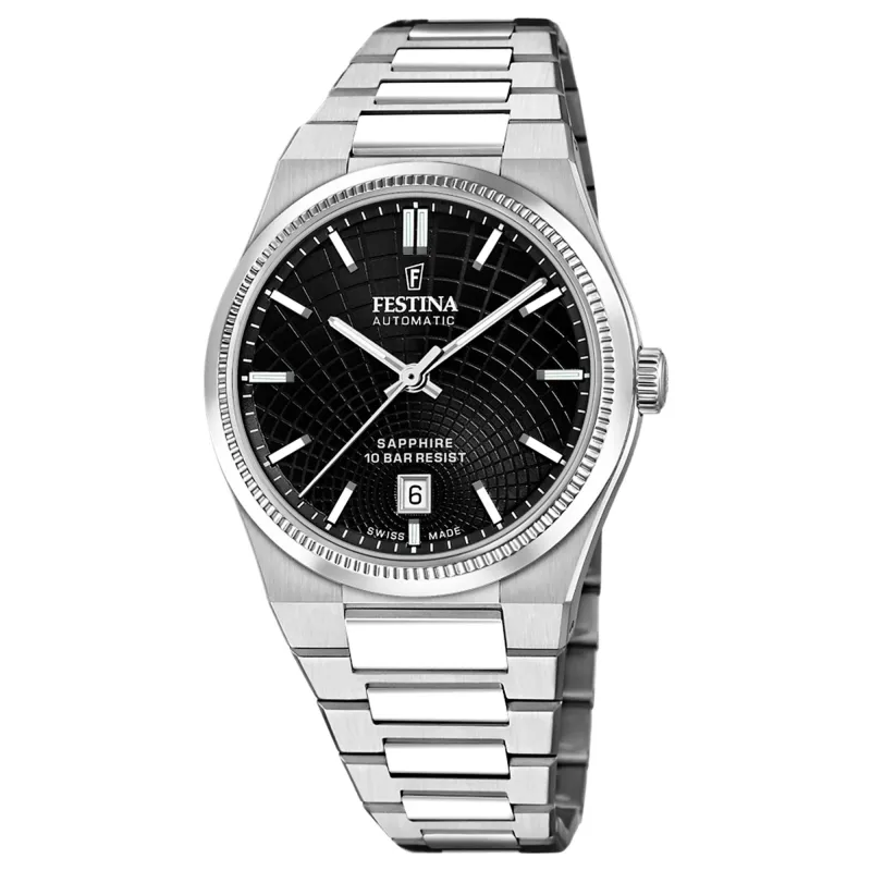 Festina Swiss Made F20083/4 Men's Rive Analogue Automatic Watch made by H.S. Johnson