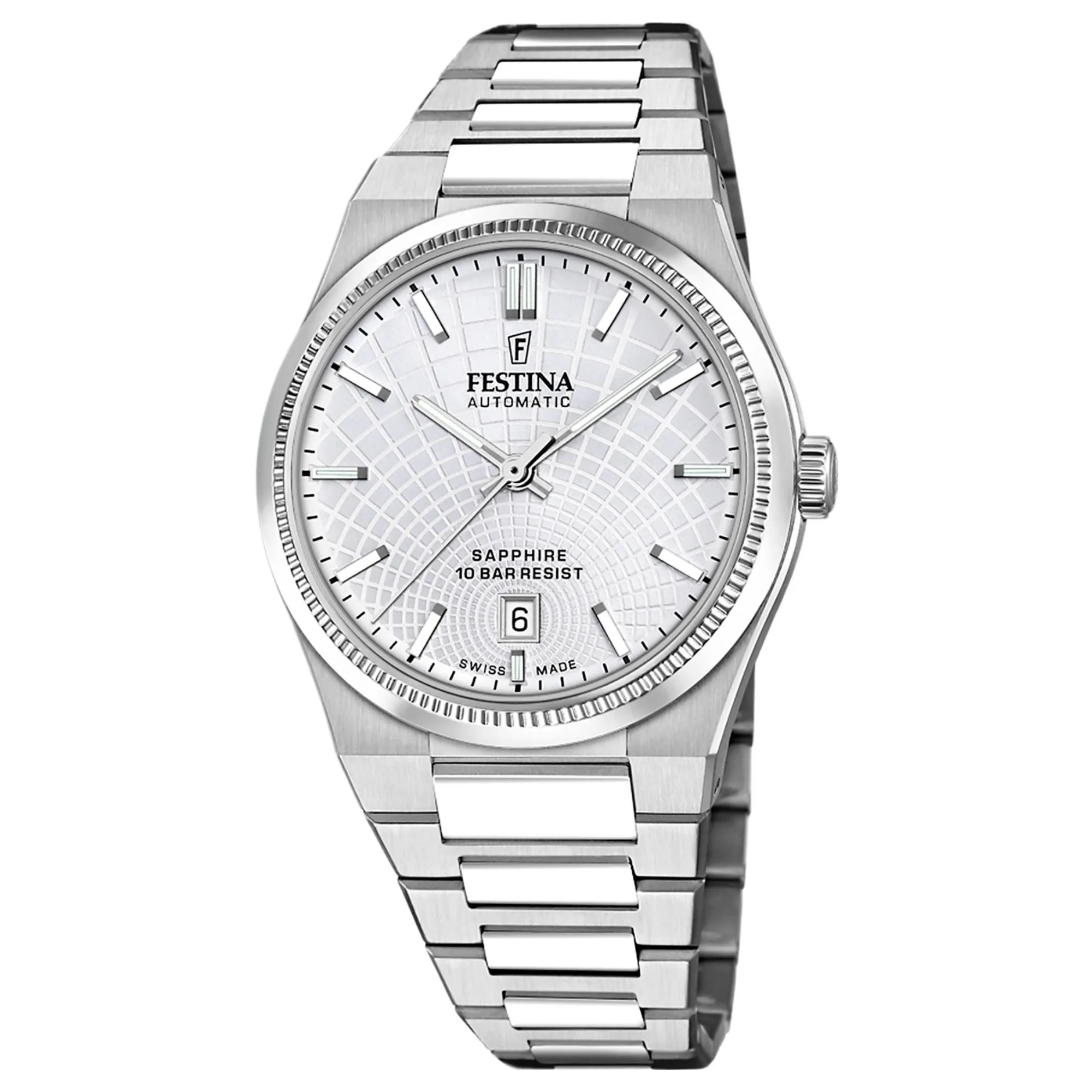 Festina Swiss Made F20083/1 Men's Rive Analogue Automatic Watch sold by H.S. Johnson