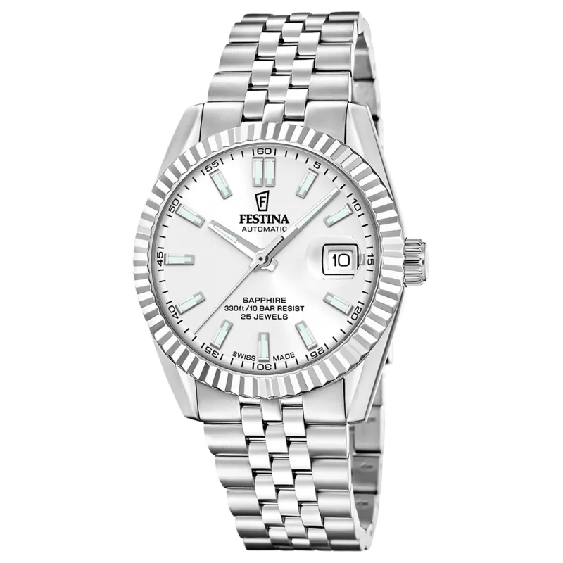 Festina Swiss Made F20090/1 Men's Classic Analogue Automatic Watch made by H.S. Johnson