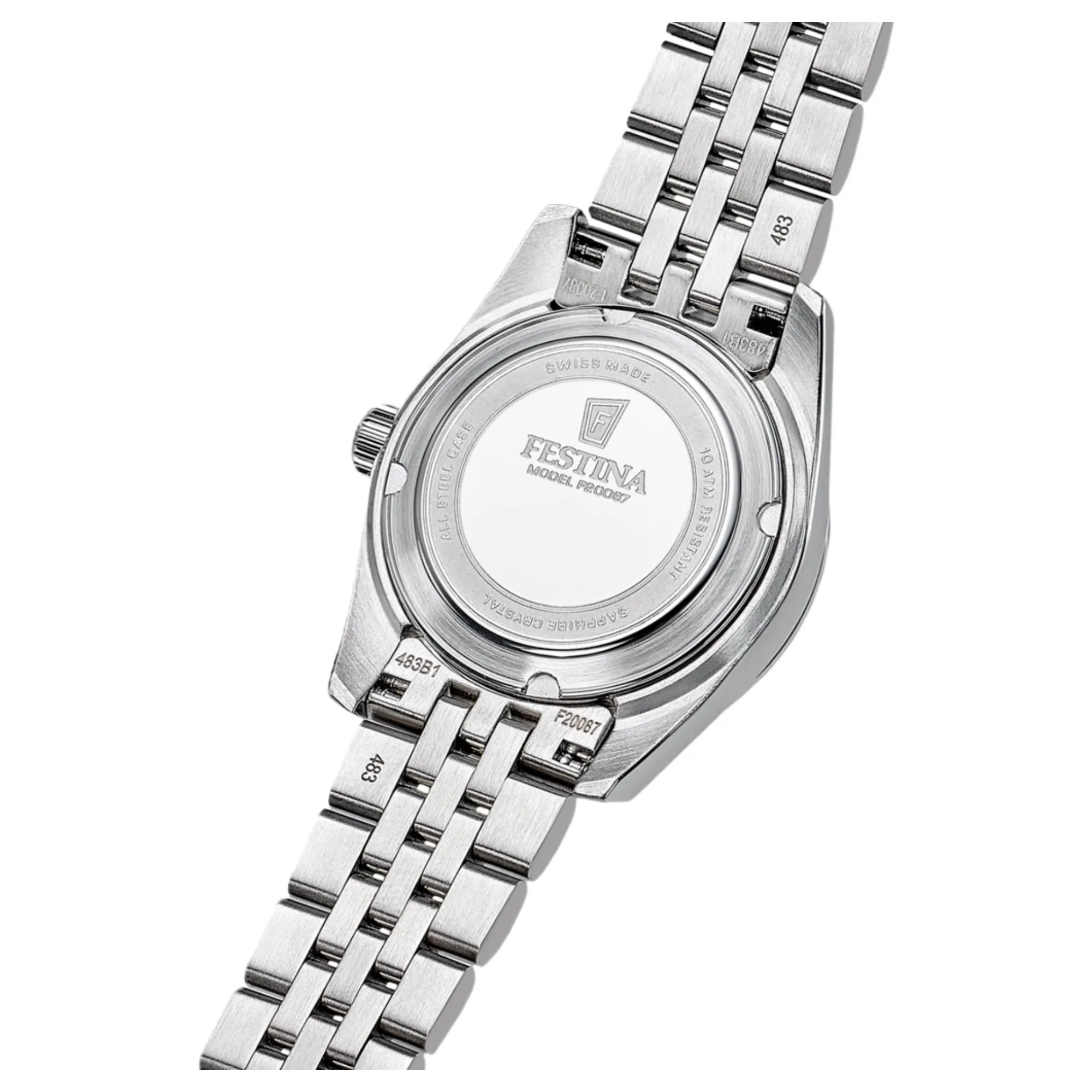 Festina Swiss Made F20087/6 Women's Classic Analogue Quartz Watch sold by H.S. Johnson product image thumbnail 3