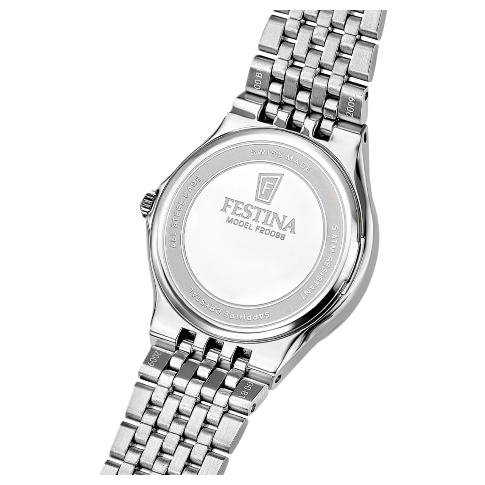 Festina Swiss Made F20096/2 Women's Grace Analogue Quartz Watch sold by H.S. Johnson product image thumbnail 3