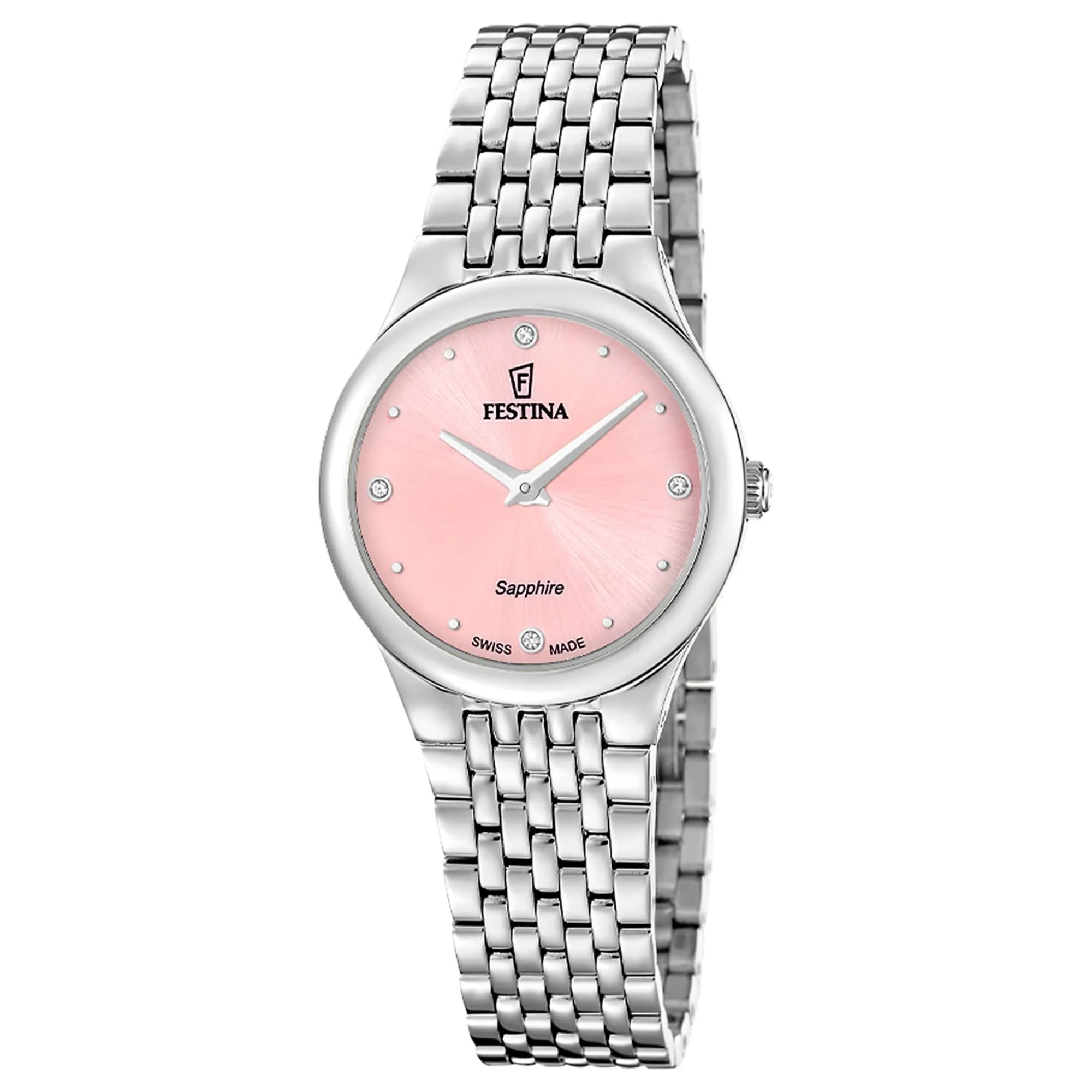 Festina Swiss Made F20096/2 Women's Grace Analogue Quartz Watch sold by H.S. Johnson