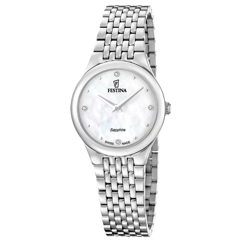 Festina Swiss Made F20096/1 Women's Grace Analogue Quartz Watch made by H.S. Johnson