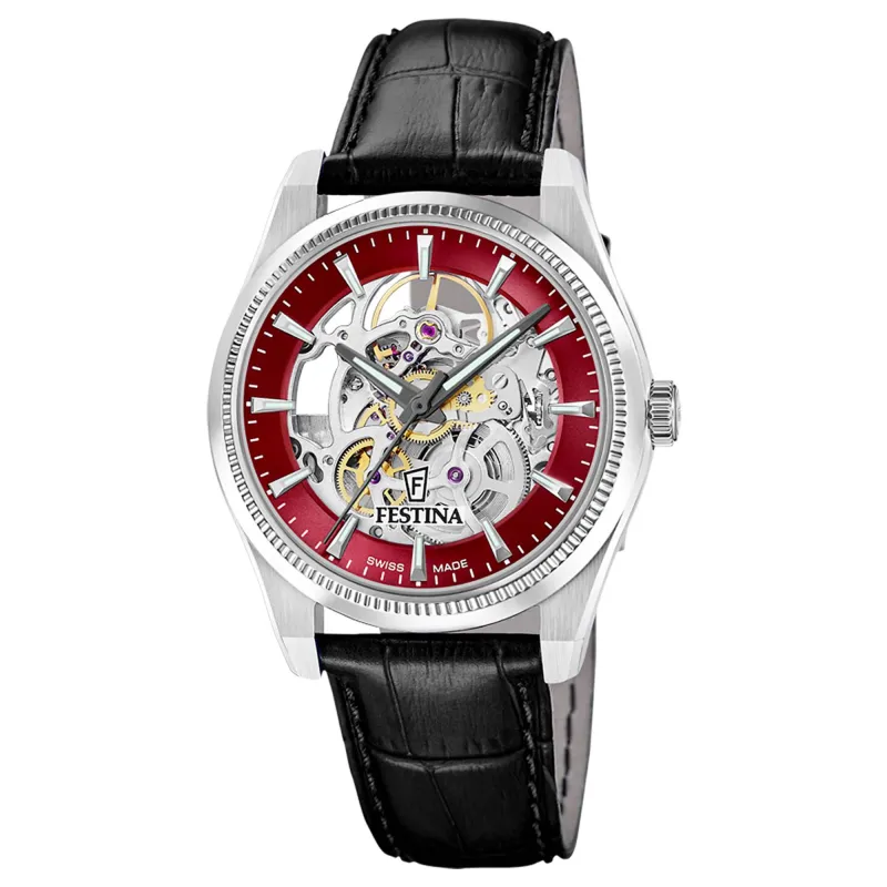 Festina Swiss Made F20095/4 Men's Analogue Automatic Watch made by H.S. Johnson