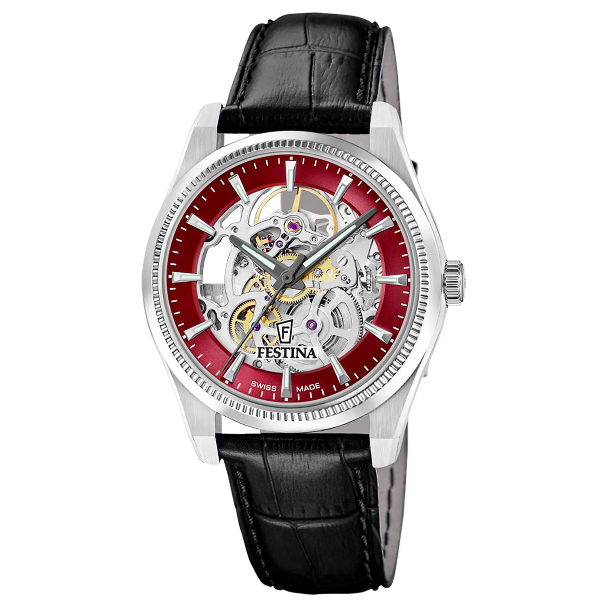 Festina Swiss Made F20095/4 Men's Analogue Automatic Watch sold by H.S. Johnson