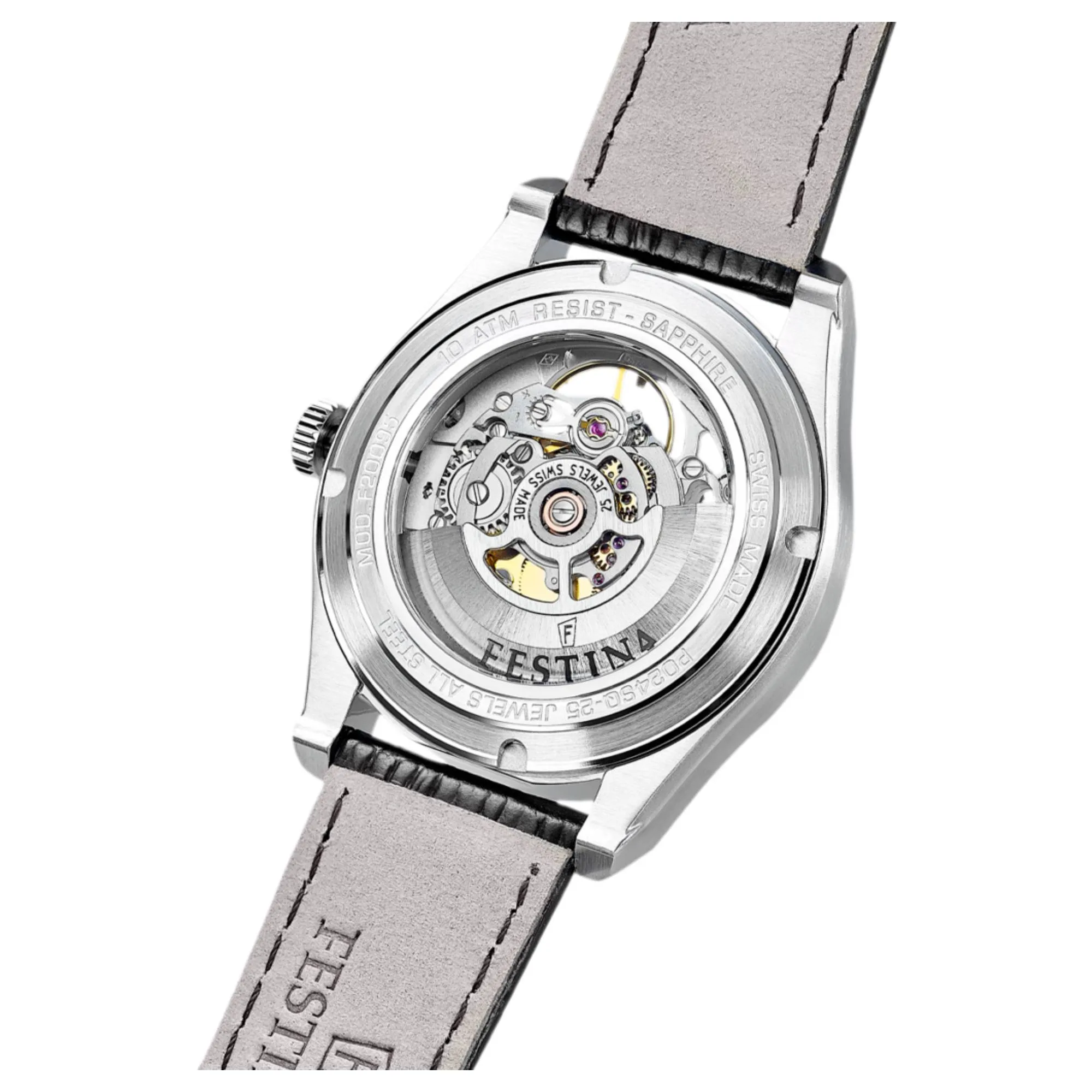 Festina Swiss Made F20095/4 Men's Analogue Automatic Watch sold by H.S. Johnson product image thumbnail 3