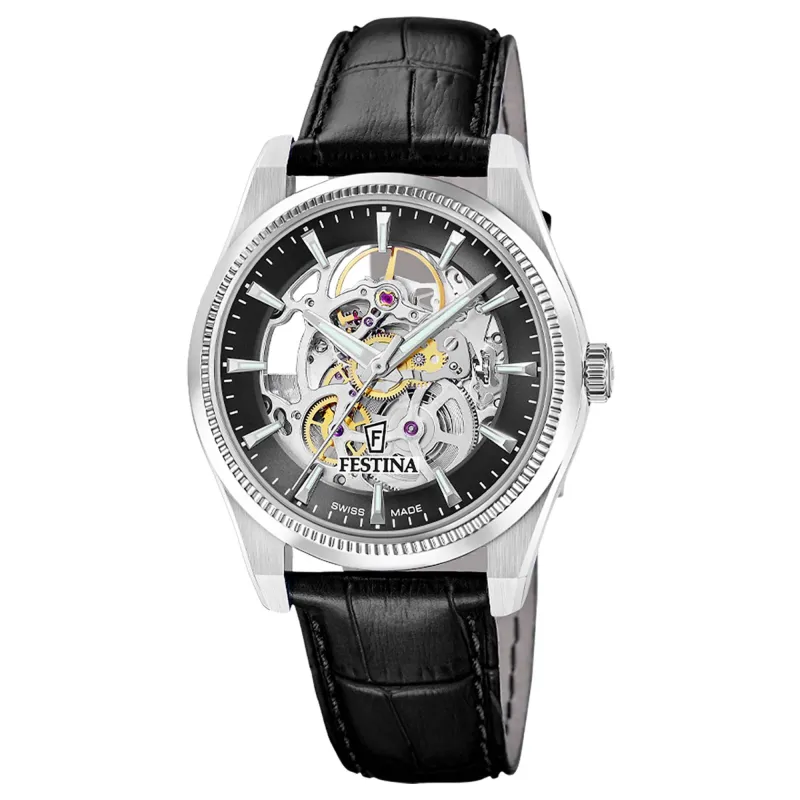Festina Swiss Made F20095/3 Men's Analogue Automatic Watch made by H.S. Johnson
