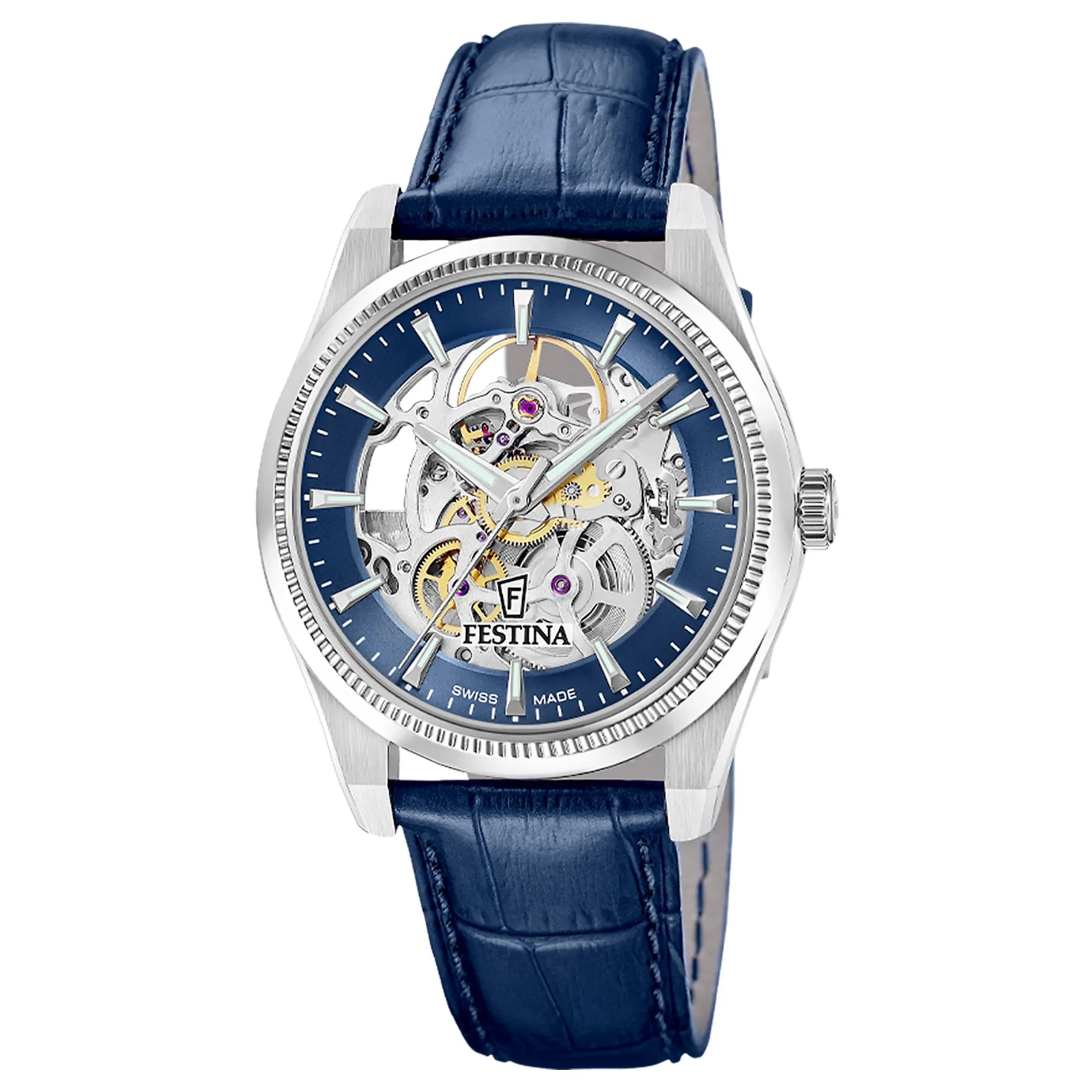 Festina Swiss Made F20095/2 Men's Analogue Automatic Watch sold by H.S. Johnson
