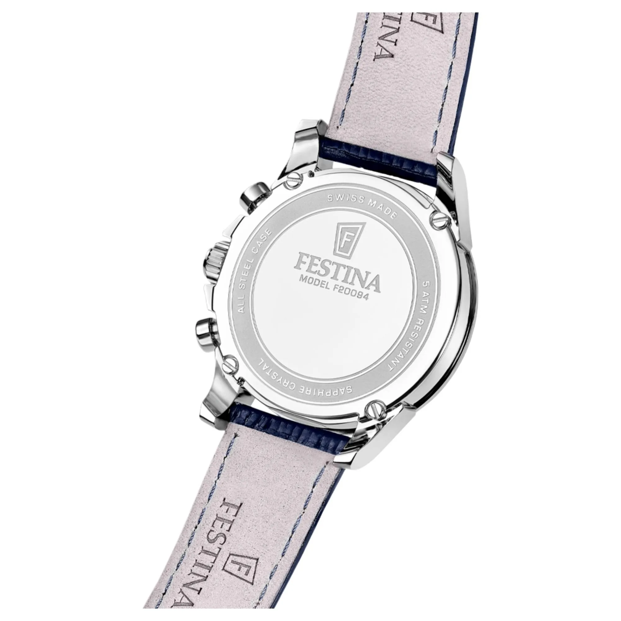 Festina Swiss Made F20094/3 Men's Chronograph Quartz Watch sold by H.S. Johnson product image thumbnail 3