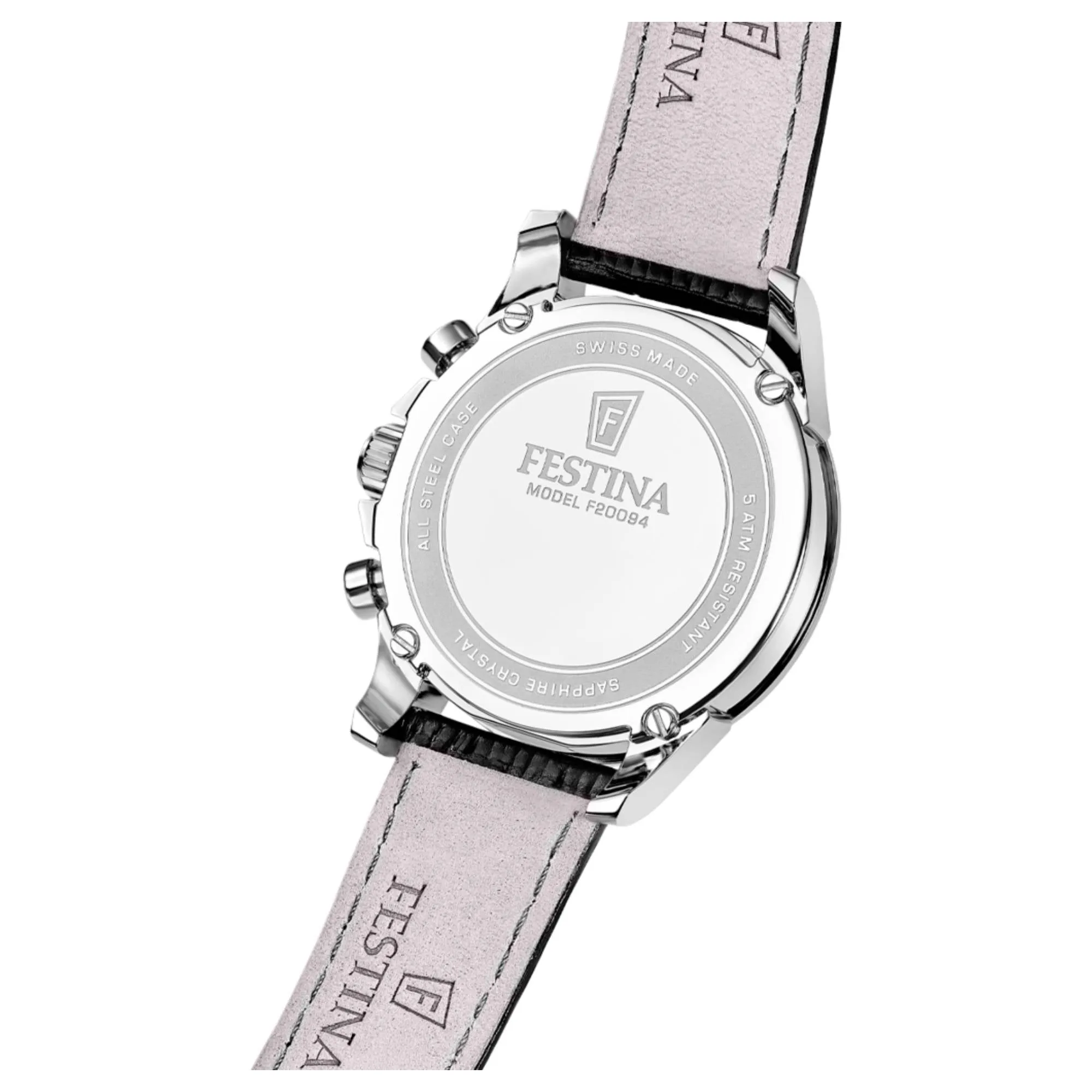 Festina Swiss Made F20094/2 Men's Chronograph Quartz Watch sold by H.S. Johnson product image thumbnail 3