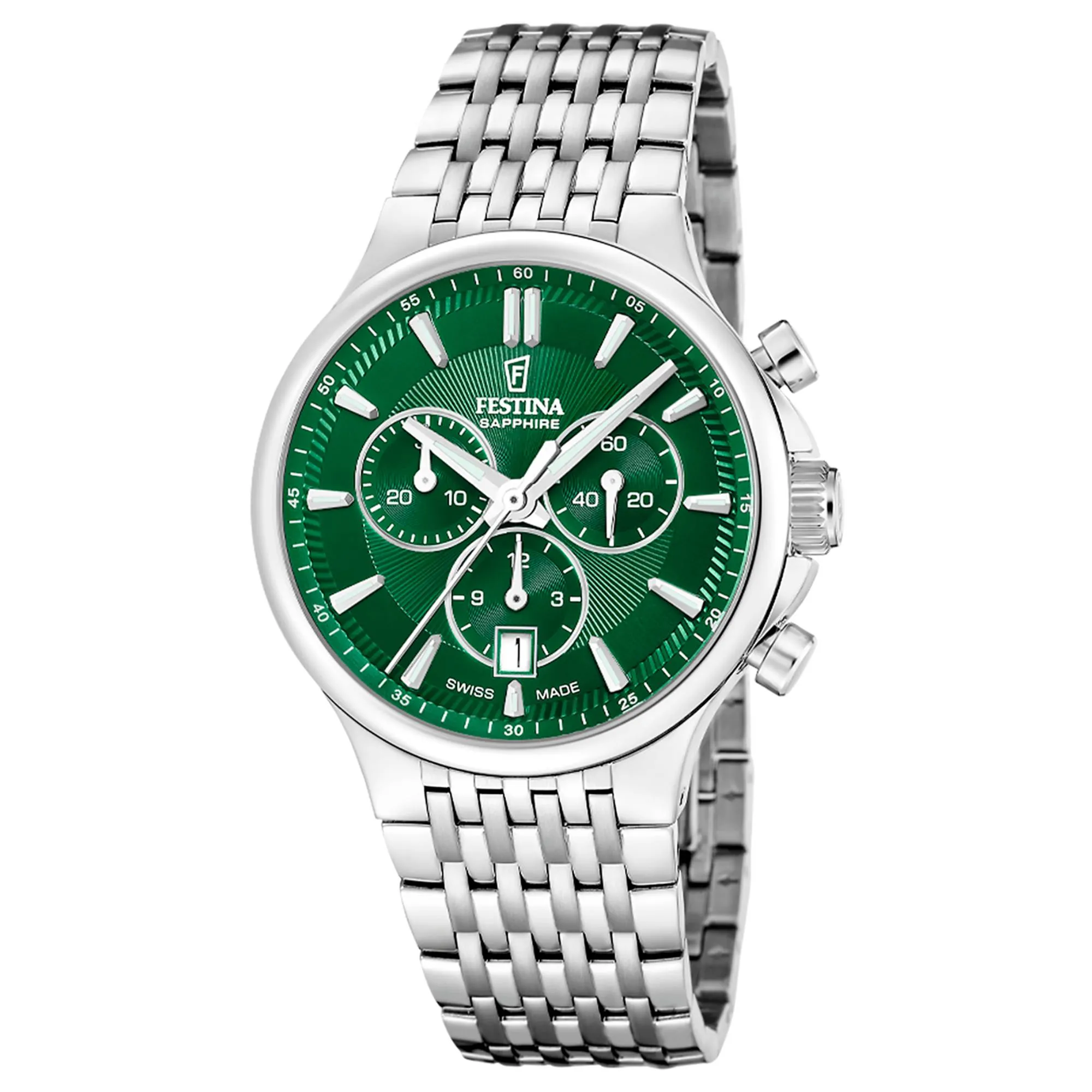 Festina Swiss Made F20093/3 Men's Chronograph Quartz Watch sold by H.S. Johnson