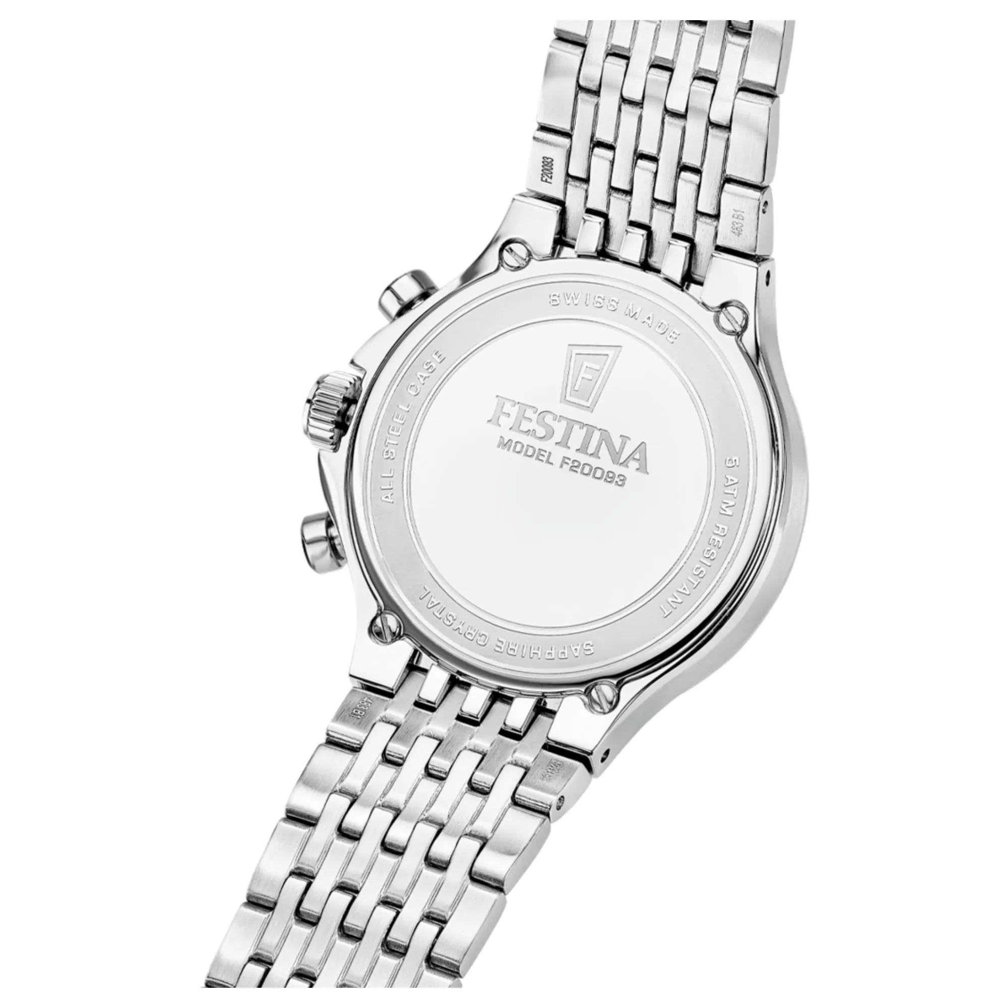 Festina Swiss Made F20093/1 Men's Chronograph Quartz Watch sold by H.S. Johnson product image thumbnail 3