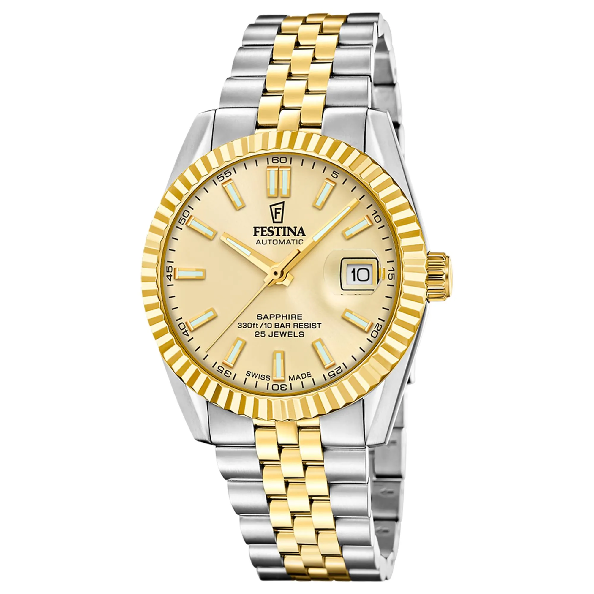 Festina Swiss Made F20091/2 Men's Classic Analogue Automatic Watch sold by H.S. Johnson