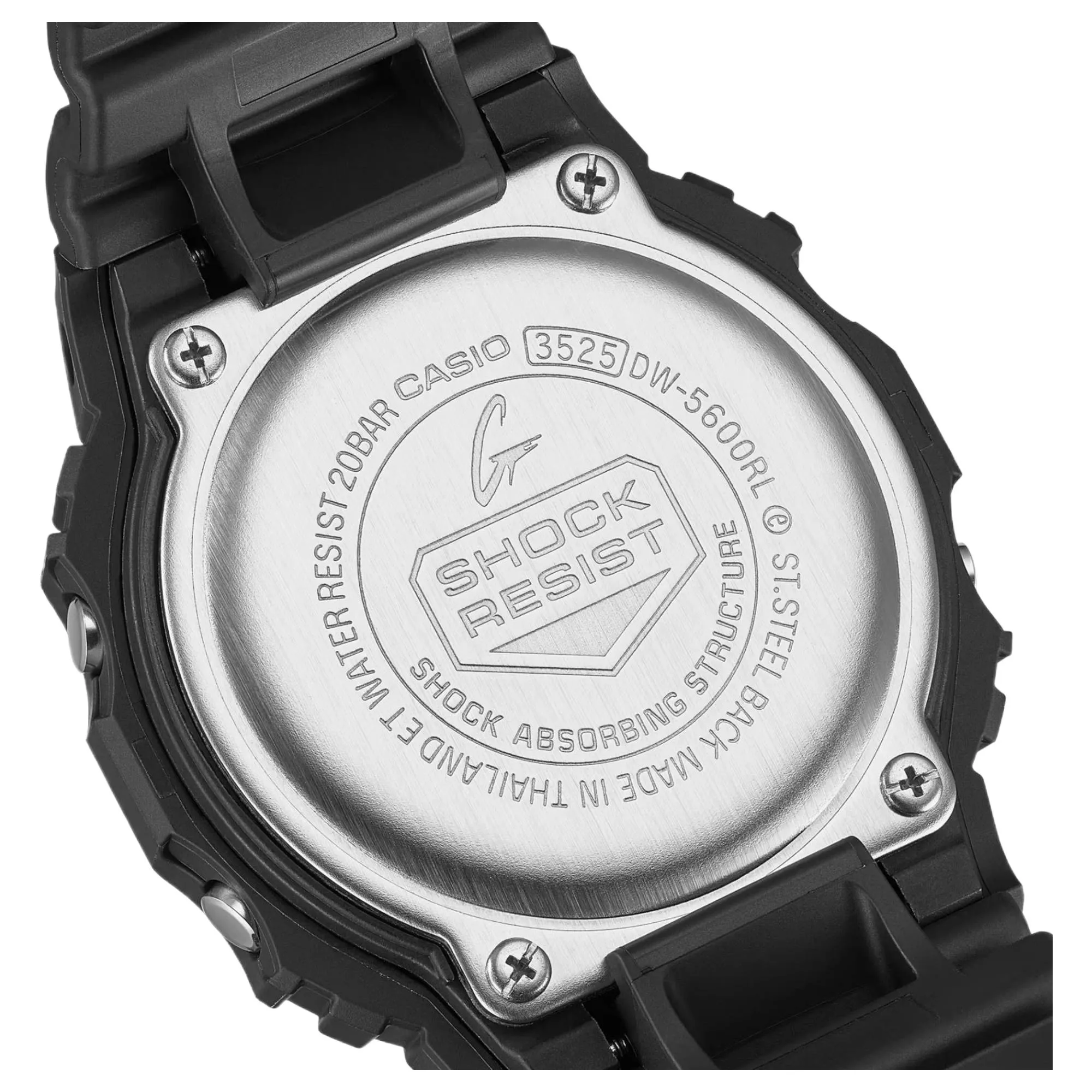G-Shock DW-5600RL-1ER Men's 5600 Series Watch sold by H.S. Johnson product image thumbnail 3