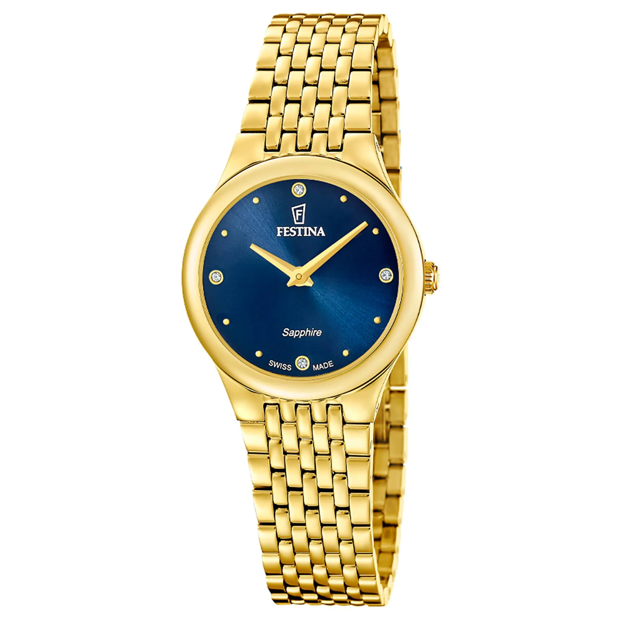 Festina Swiss Made F20098/3 Women's Grace Analogue Quartz Watch sold by H.S. Johnson