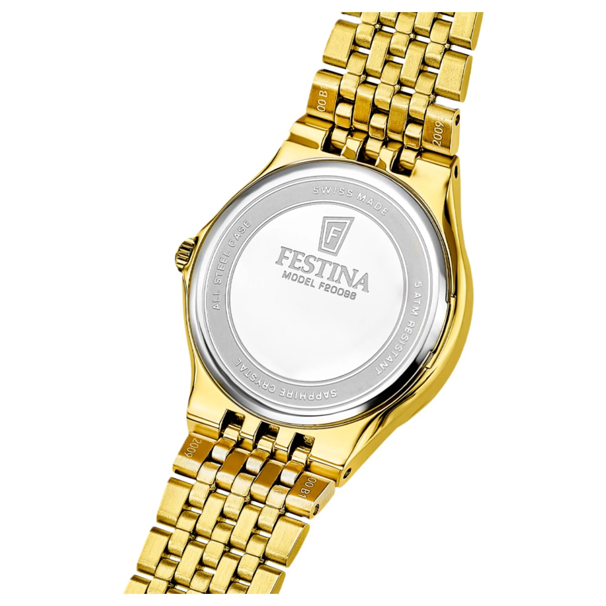 Festina Swiss Made F20098/1 Women's Grace Analogue Quartz Watch sold by H.S. Johnson product image thumbnail 3