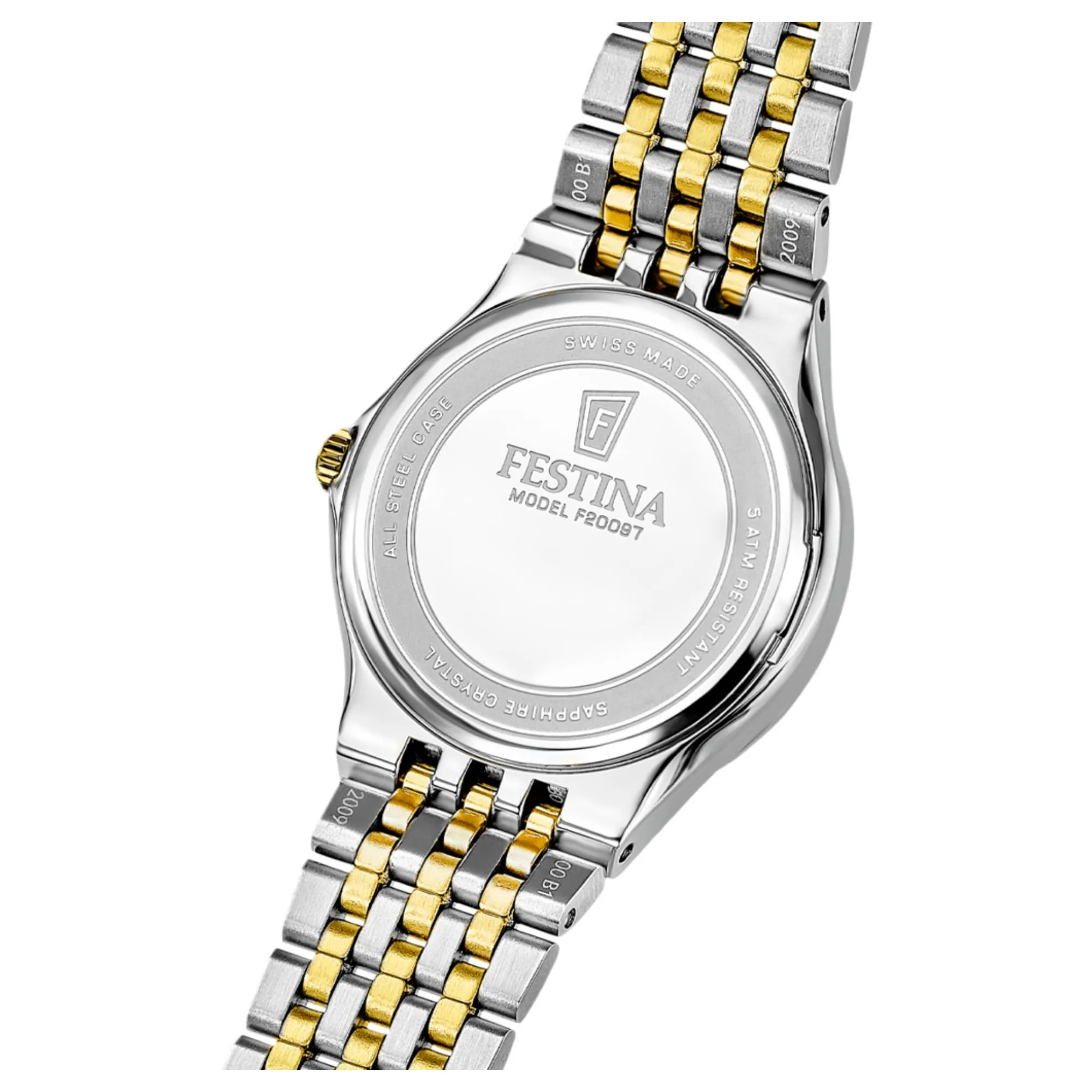 Festina Swiss Made F20097/3 Women's Grace Analogue Quartz Watch sold by H.S. Johnson product image thumbnail 3