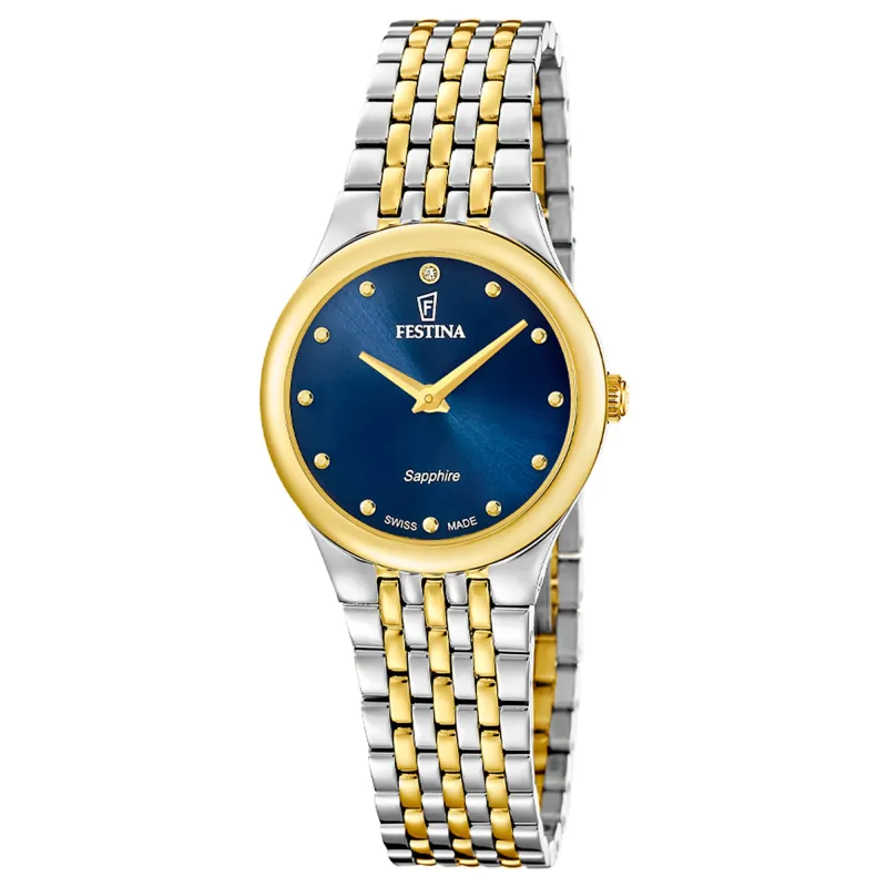 Festina Swiss Made F20097/3 Women's Grace Analogue Quartz Watch made by H.S. Johnson