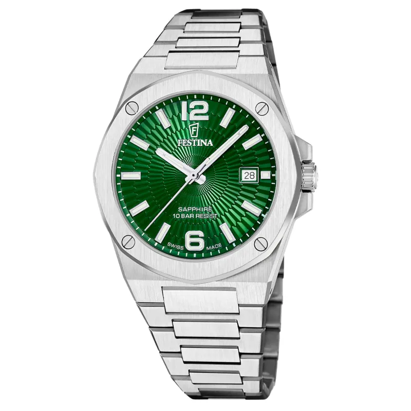 Festina Swiss Made F22000/3 Men's Vallée Analogue Quartz Watch made by H.S. Johnson