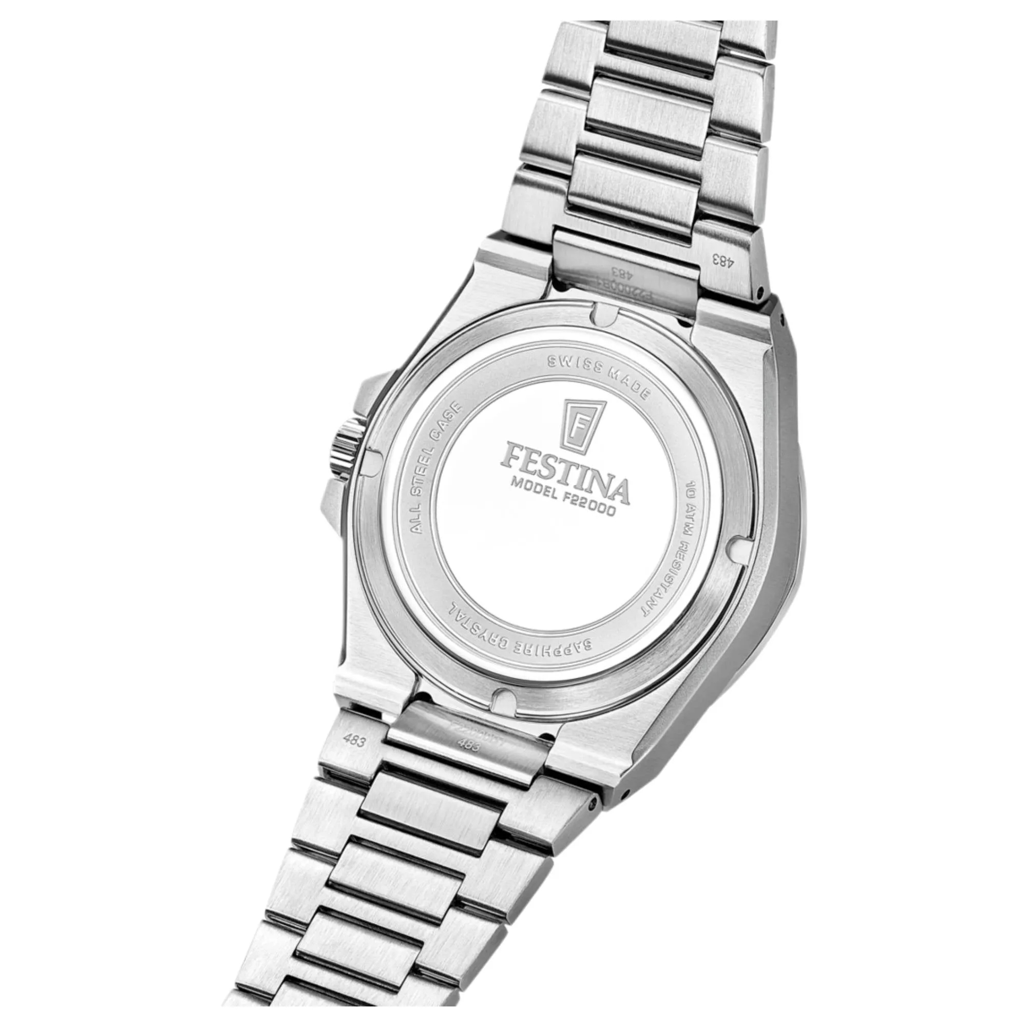 Festina Swiss Made F22000/1 Men's Vallée Analogue Quartz Watch sold by H.S. Johnson product image thumbnail 3