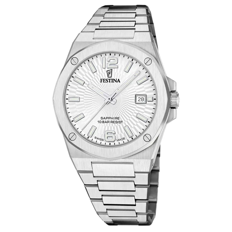 Festina Swiss Made F22000/1 Men's Vallée Analogue Quartz Watch made by H.S. Johnson
