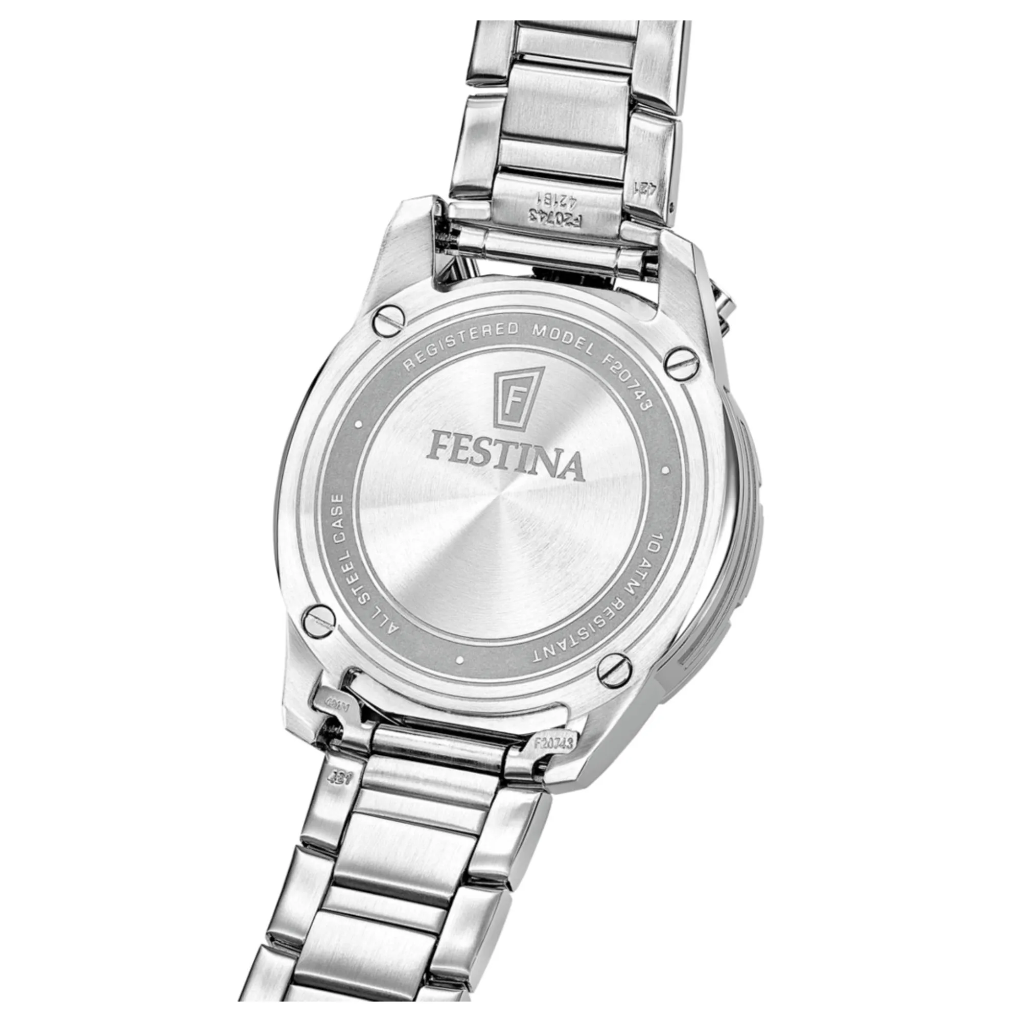 Festina F20743/6 Men's Bullhead Analogue Chronograph Quartz Watch sold by H.S. Johnson product image thumbnail 3