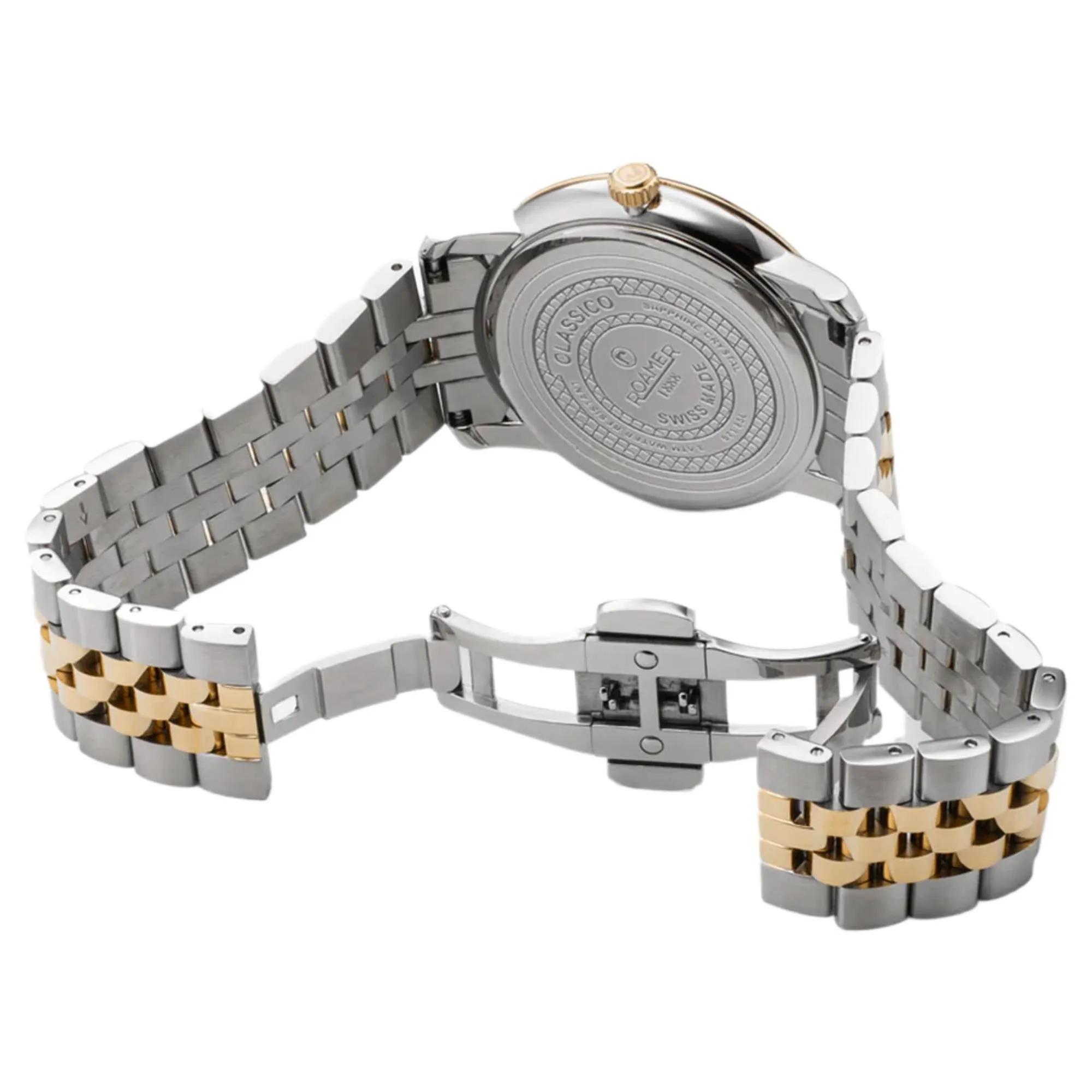 Roamer 971856 48 55 50 Classico Two Tone Bracelet Watch sold by H.S. Johnson product image thumbnail 4