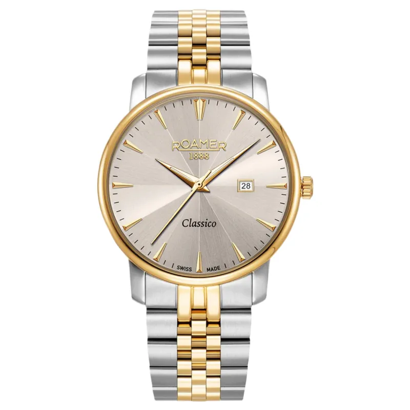 Roamer 971856 48 55 50 Classico Two Tone Bracelet Watch made by H.S. Johnson