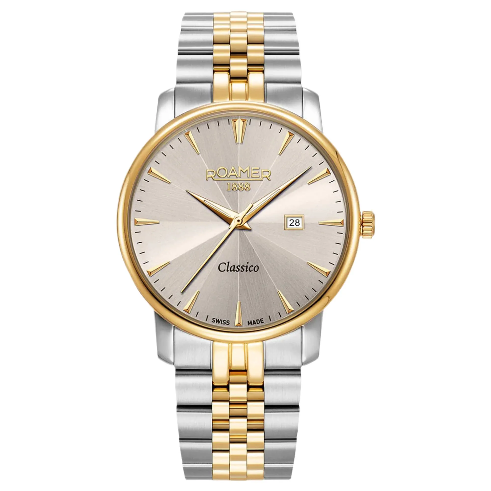 Roamer 971856 48 55 50 Classico Two Tone Bracelet Watch sold by H.S. Johnson