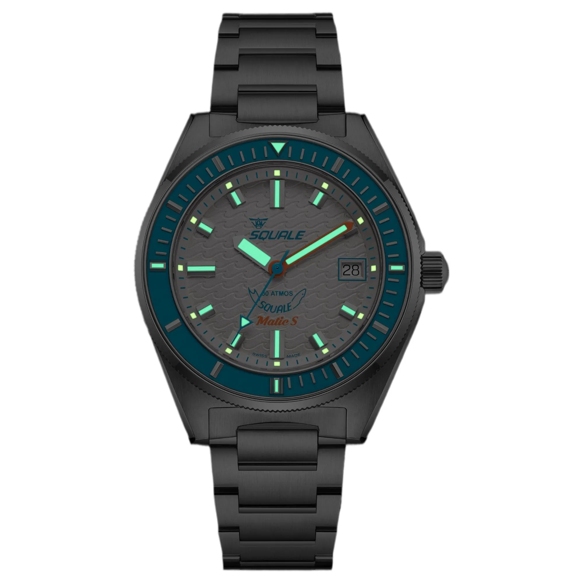 Squale MATICLBWT.SSBX 600M White Dial Watch sold by H.S. Johnson product image thumbnail 2
