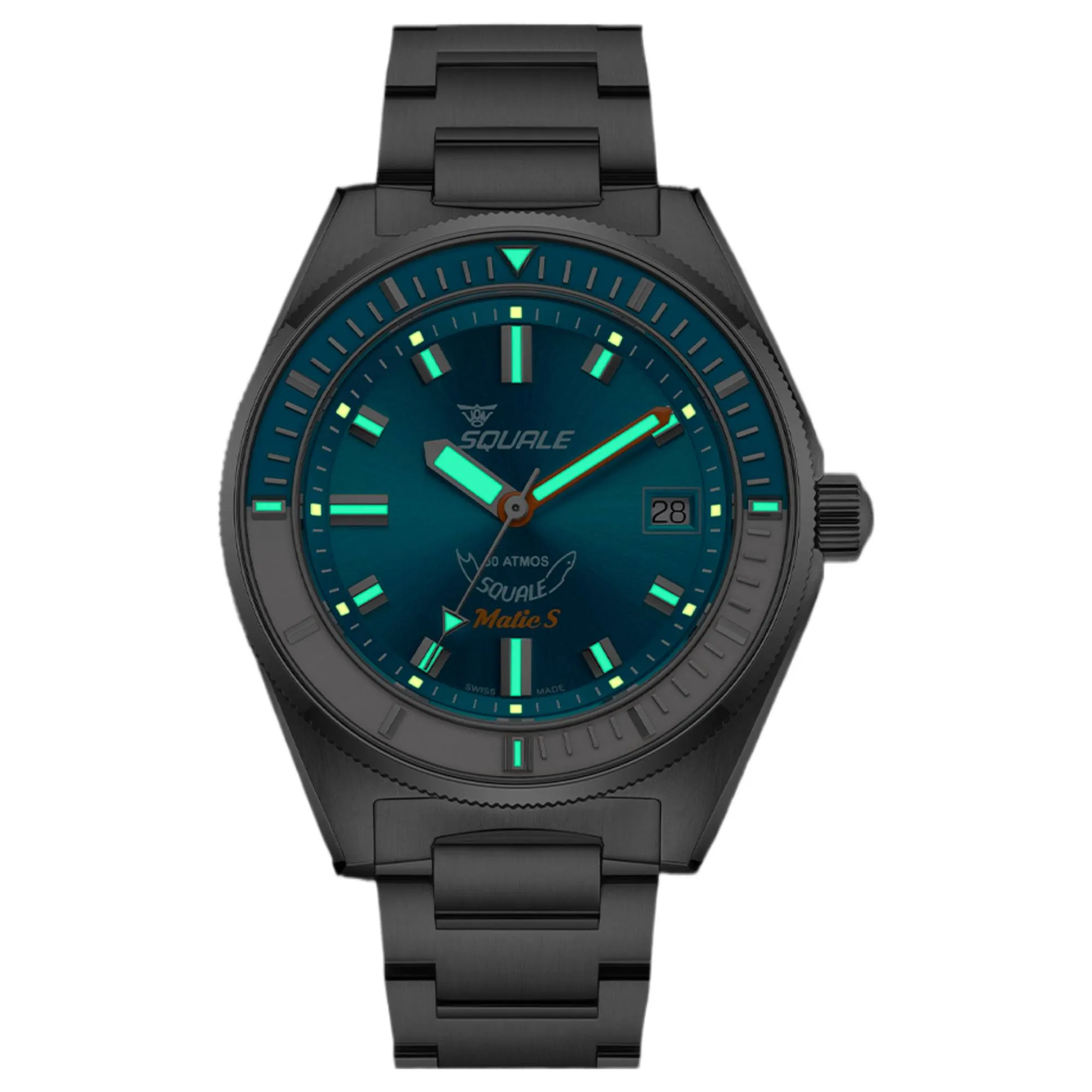 Squale MATICLBWLB.SSBX 600M Blue Dial Watch sold by H.S. Johnson product image thumbnail 2