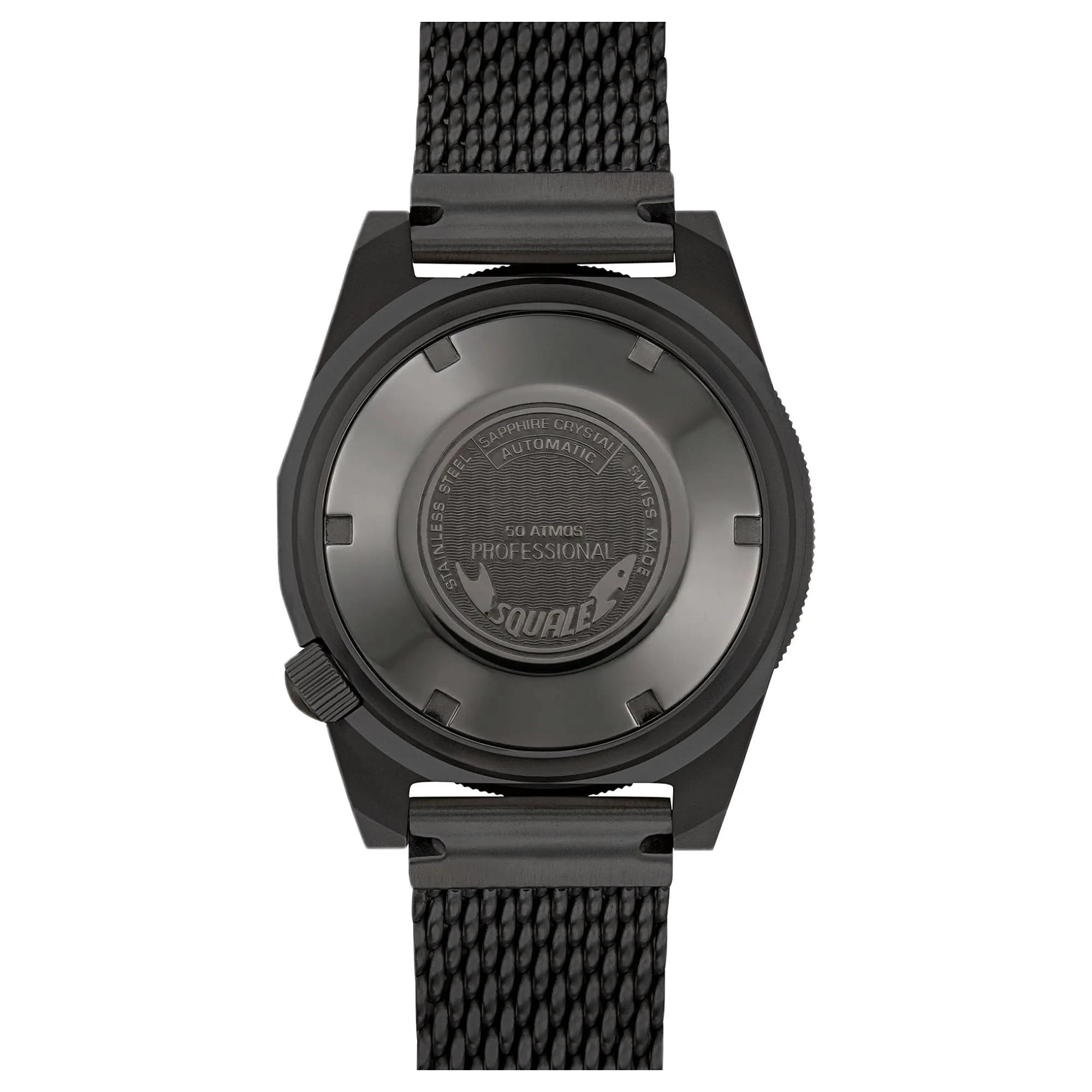 Squale 1521DLCBK.MEPVD20 500 Meter Swiss Automatic Dive Watch sold by H.S. Johnson product image thumbnail 4