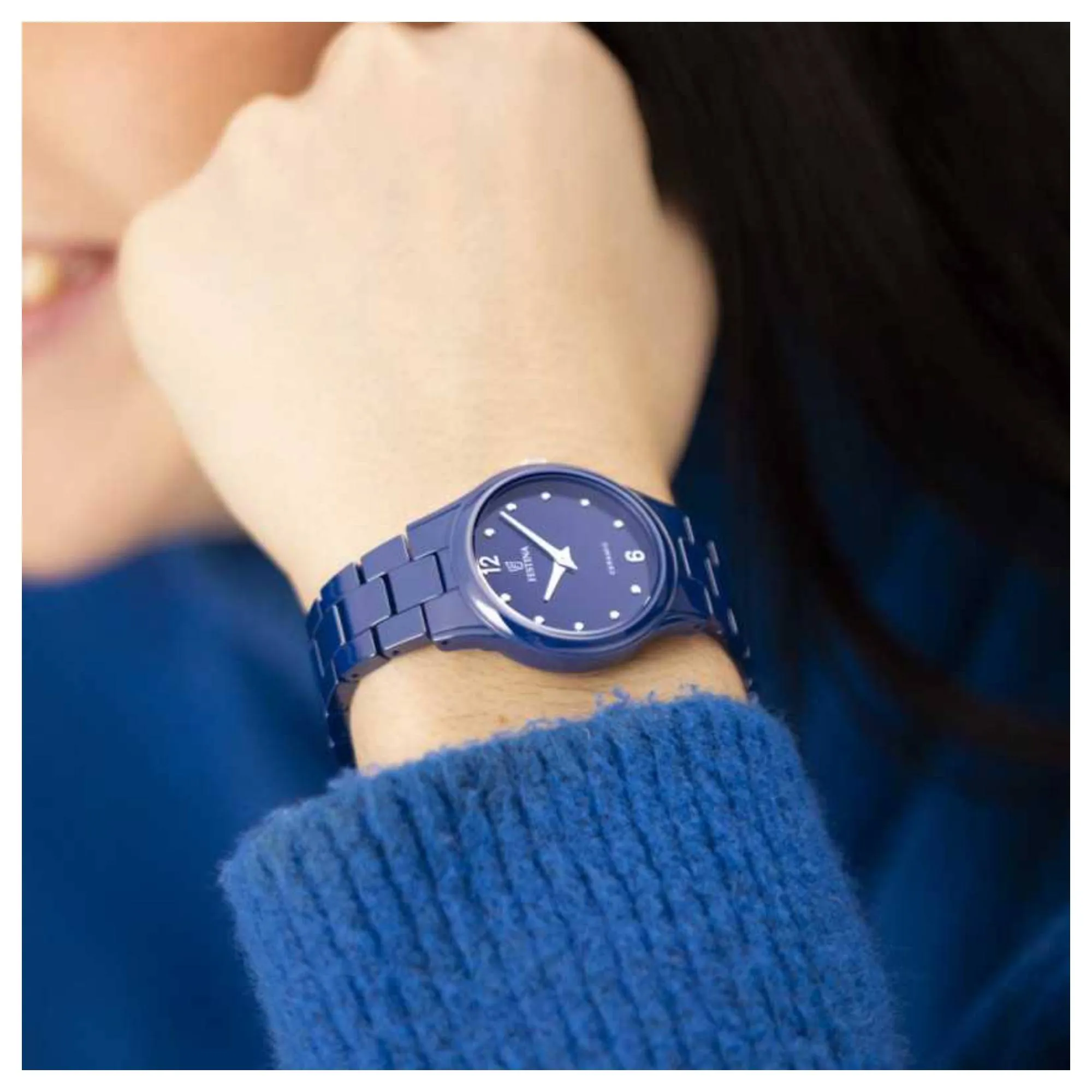 Festina F20751/5 Women's Ceramic Quartz Watch sold by H.S. Johnson product image thumbnail 5