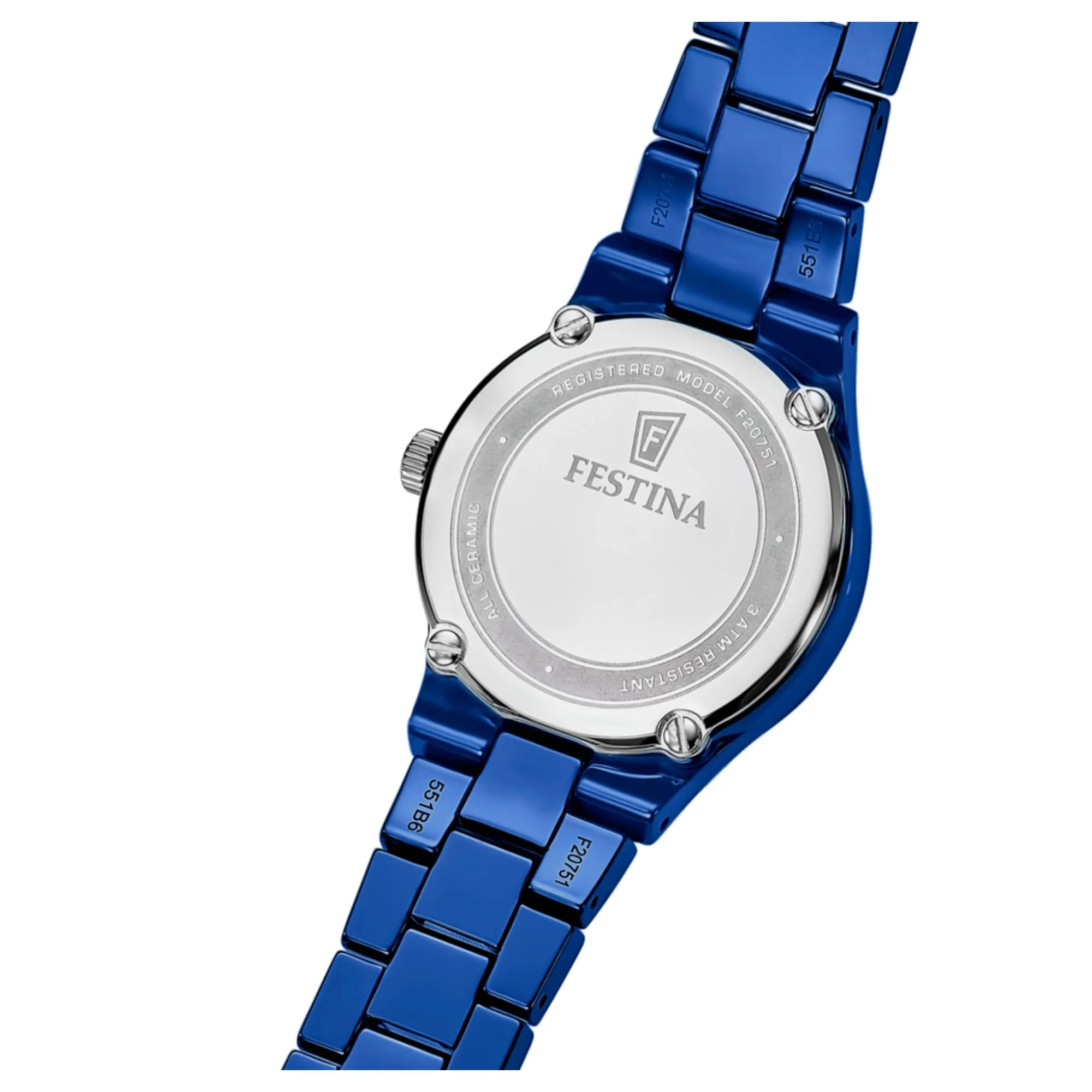 Festina F20751/5 Women's Ceramic Quartz Watch sold by H.S. Johnson product image thumbnail 3