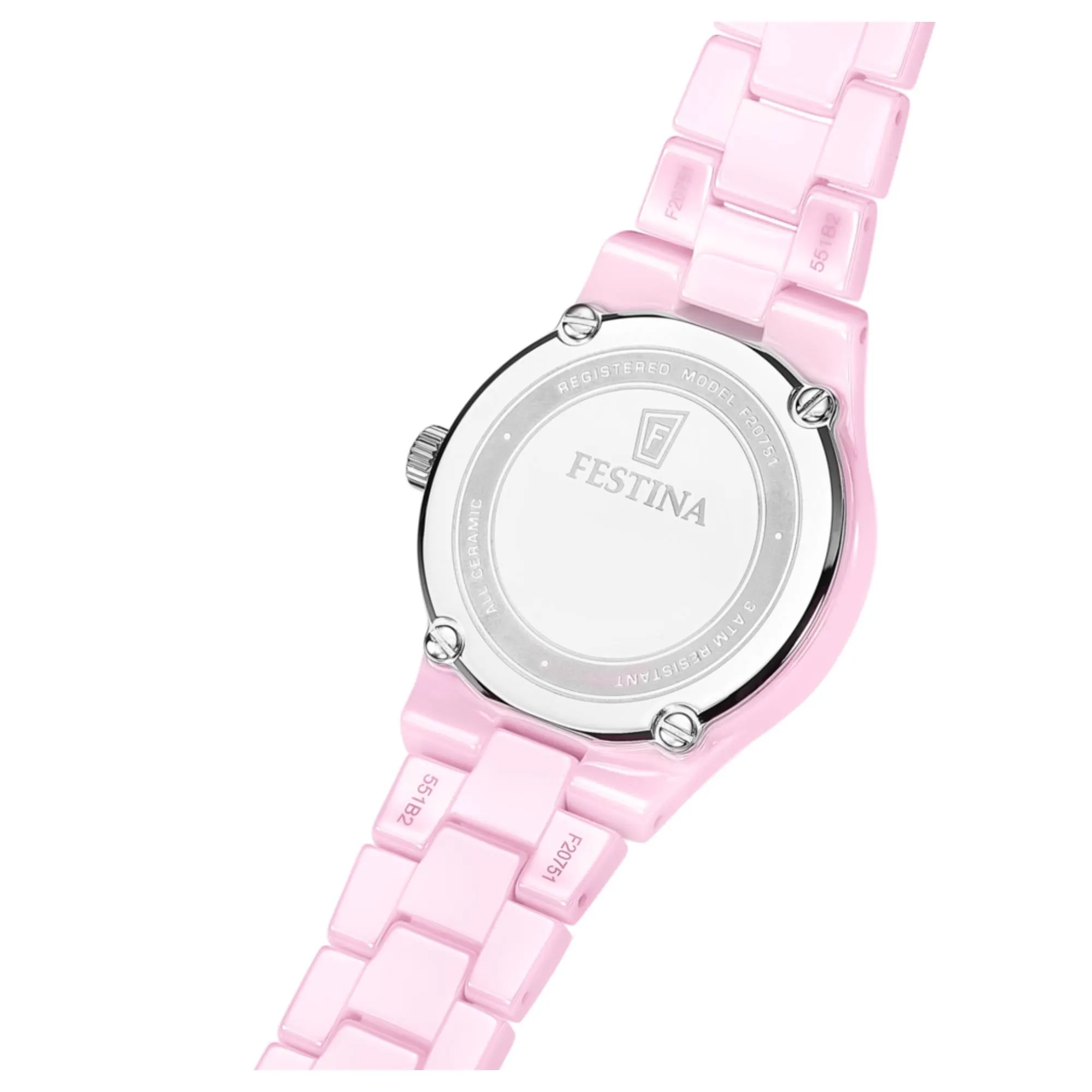 Festina F20751/2 Women's Ceramic Quartz Watch sold by H.S. Johnson product image thumbnail 3