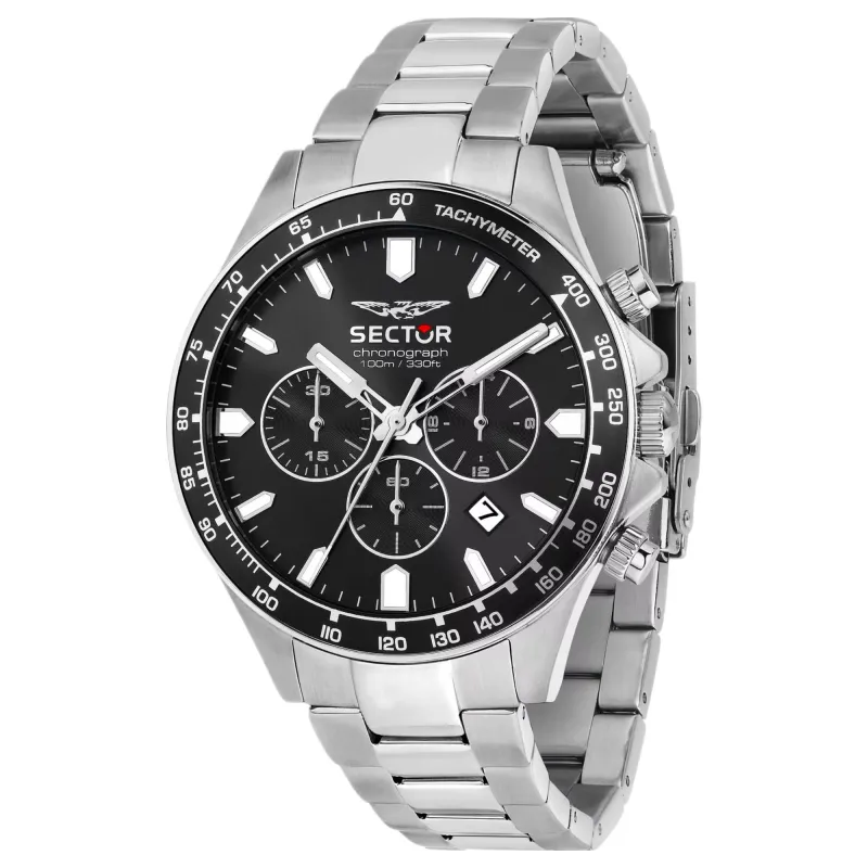 Sector R3273661054 Collection 230 Chronograph Quartz Watch made by H.S. Johnson