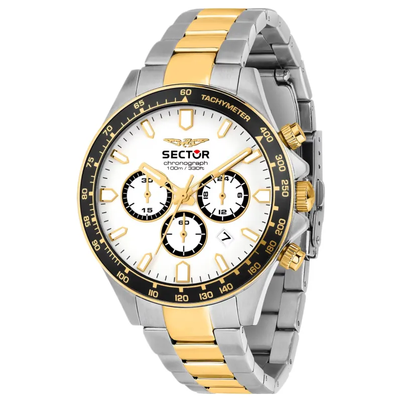 Sector R3273661053 Collection 230 Chronograph Quartz Watch made by H.S. Johnson