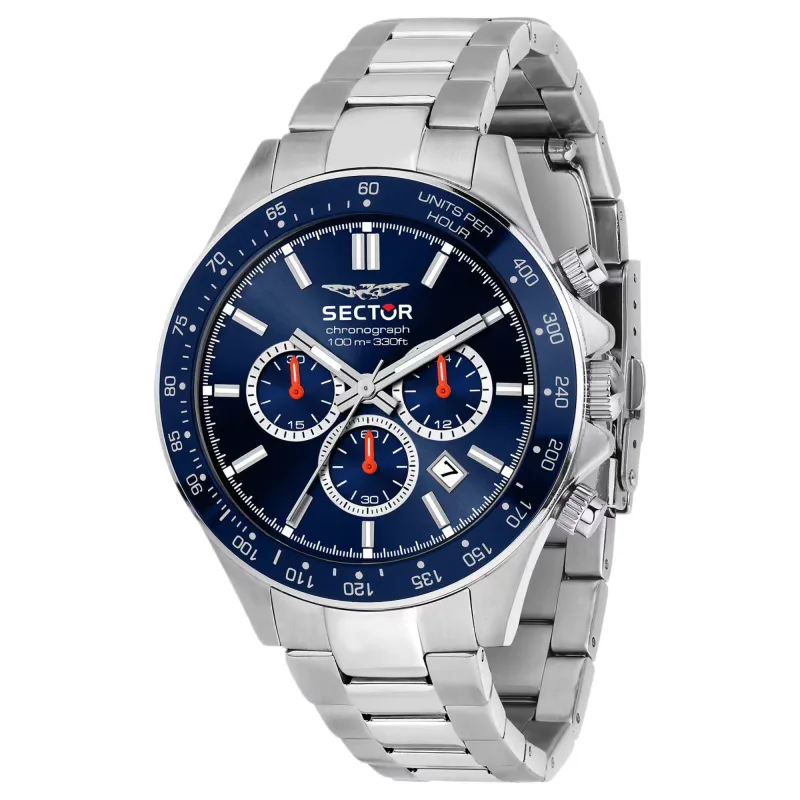 Sector R3273661037 Collection 230 Chronograph Quartz Watch made by H.S. Johnson