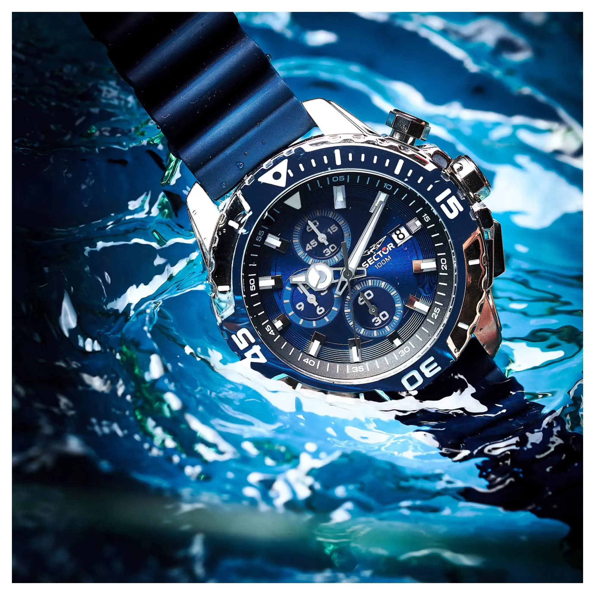 Sector R3271735001 Collection Legend Chronograph Quartz Watch sold by H.S. Johnson product image thumbnail 5