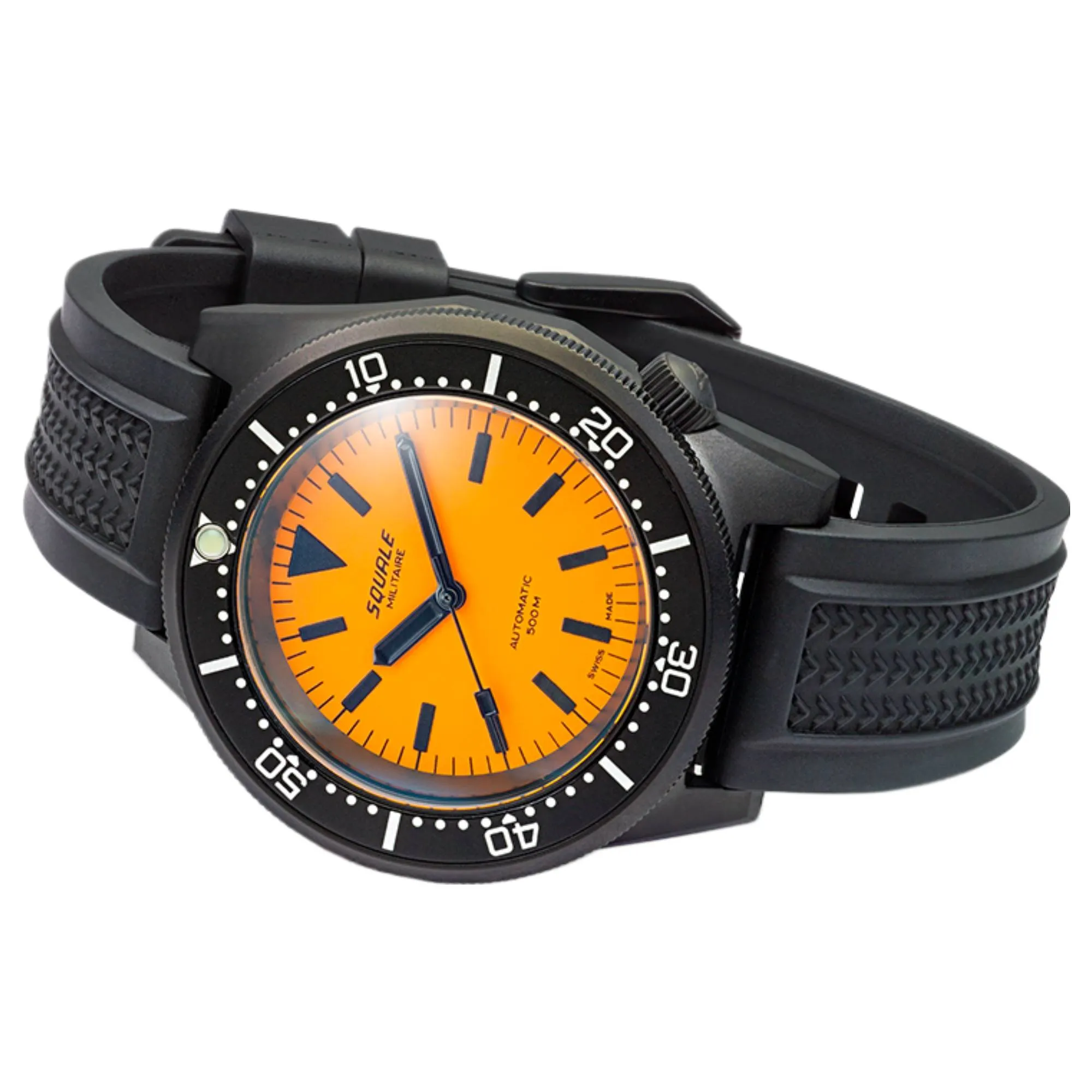Squale 1521DLCFOR.VO 500 Meter Swiss Automatic Dive Watch sold by H.S. Johnson product image thumbnail 3