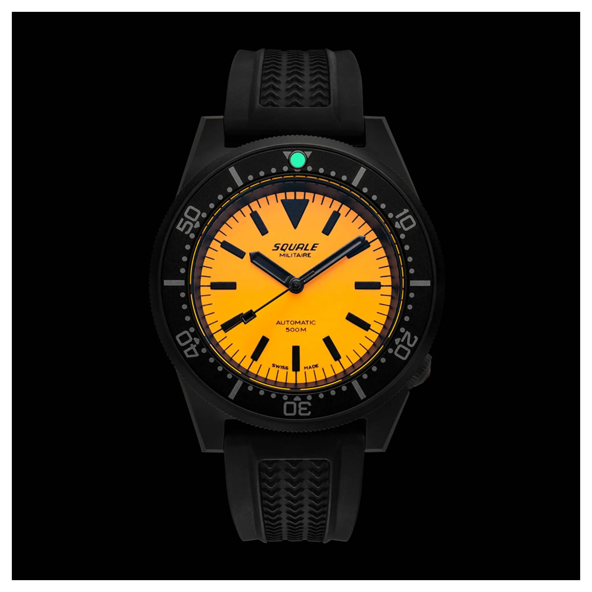 Squale 1521DLCFOR.VO 500 Meter Swiss Automatic Dive Watch sold by H.S. Johnson product image thumbnail 5