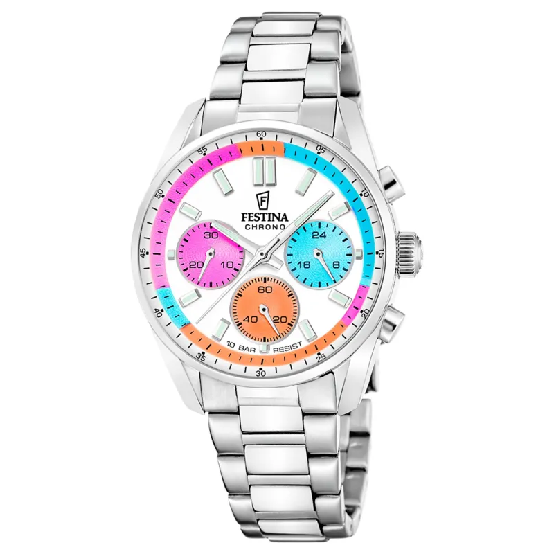 Festina F20753/7 Boyfriend Chronograph Quartz Watch made by H.S. Johnson