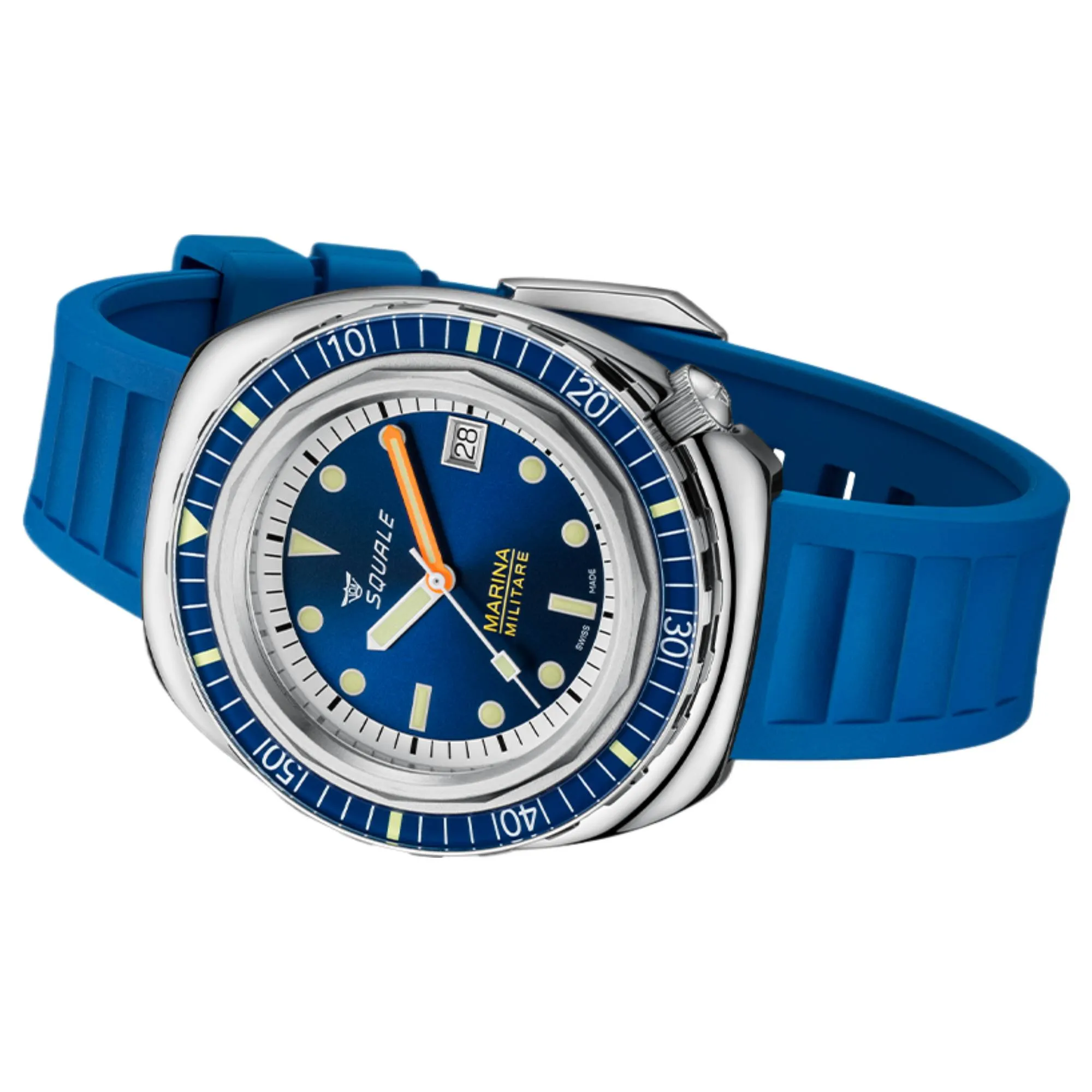 Squale 2001MARINA.RBL 2001 Marina Militare Limited Edition Automatic Dive Watch sold by H.S. Johnson product image thumbnail 4