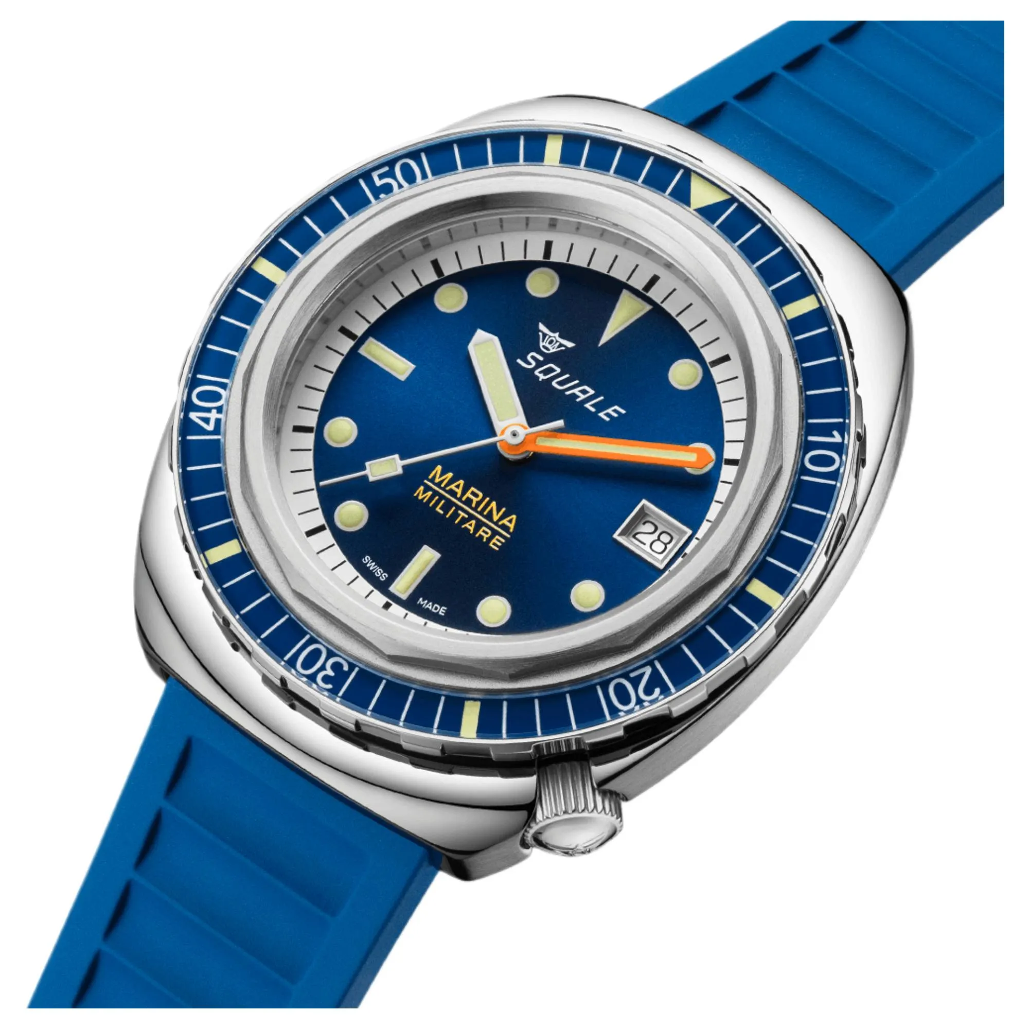 Squale 2001MARINA.RBL 2001 Marina Militare Limited Edition Automatic Dive Watch sold by H.S. Johnson product image thumbnail 3