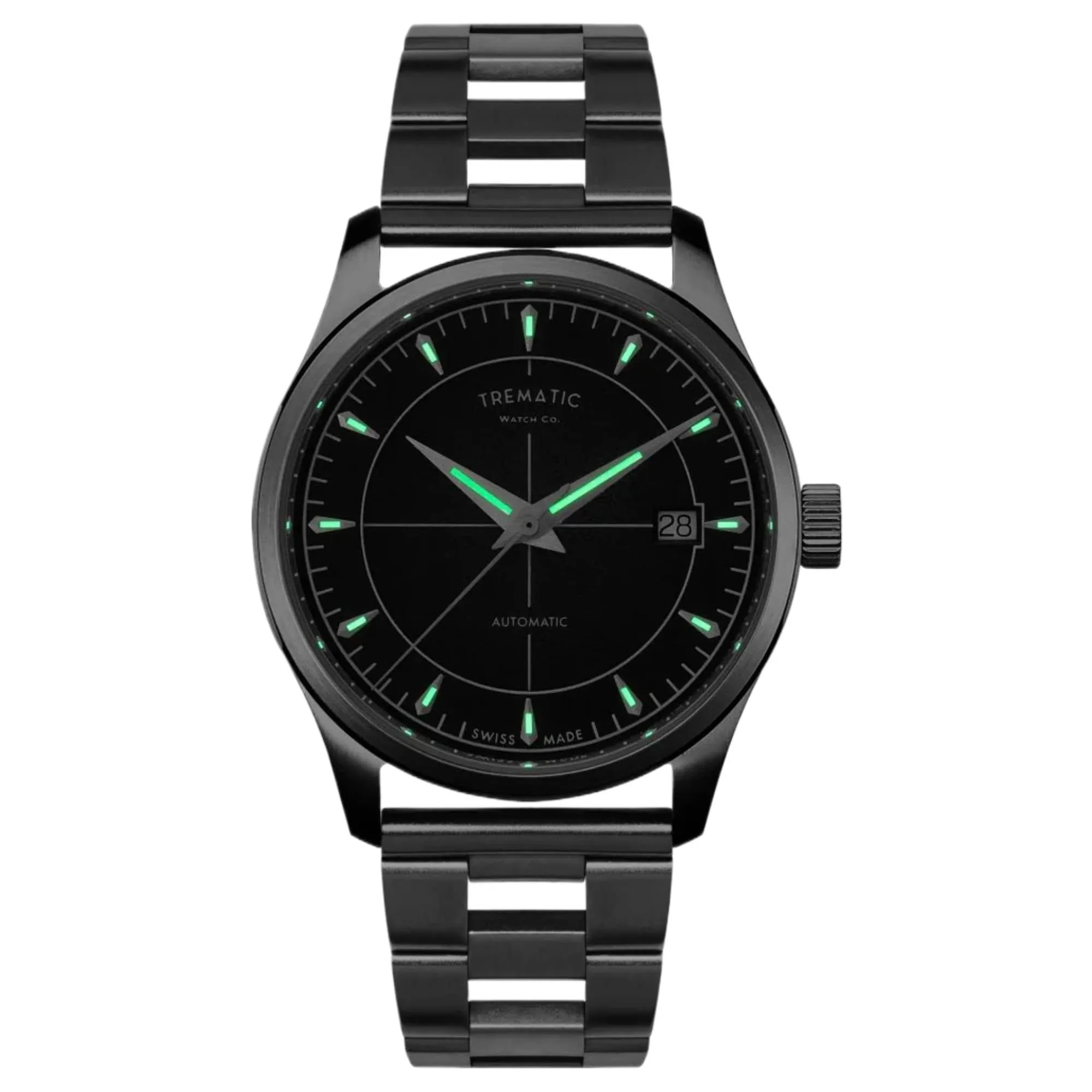 Trematic 1321121b ZY6 Ossidiana 38mm Bracelet By Forstner Automatic Watch sold by H.S. Johnson product image thumbnail 2
