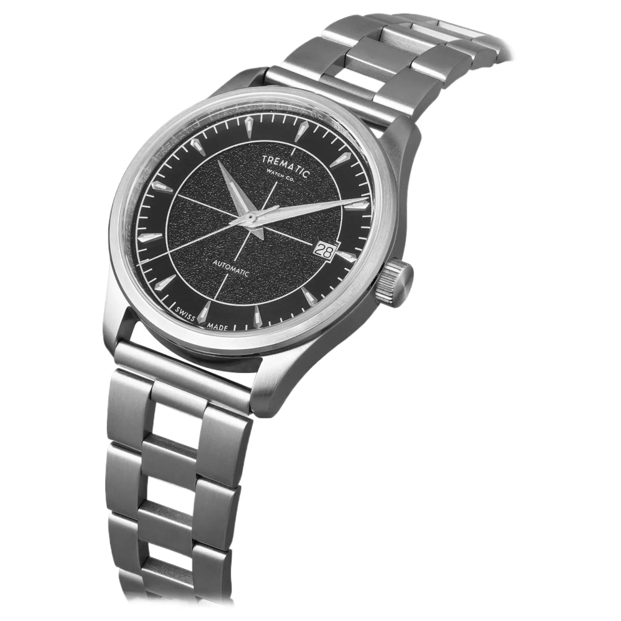 Trematic 1321121b ZY6 Ossidiana 38mm Bracelet By Forstner Automatic Watch sold by H.S. Johnson product image thumbnail 3