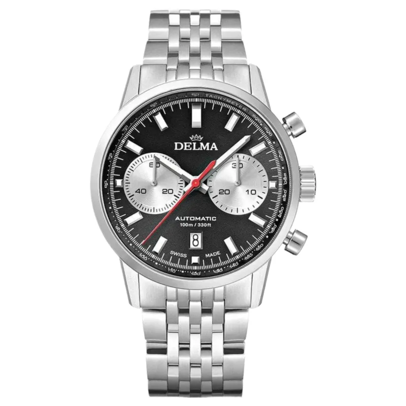 Delma 41701.702.6.031 Continental Chronograph Automatic Watch made by H.S. Johnson